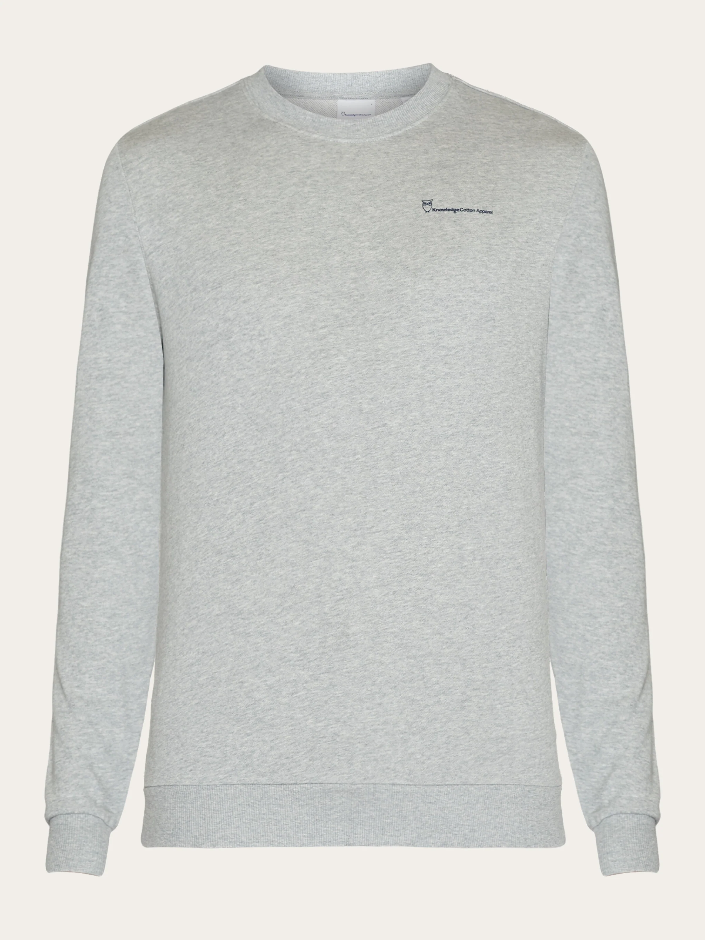 Basic knowledgecotton sweat - Grey Melange