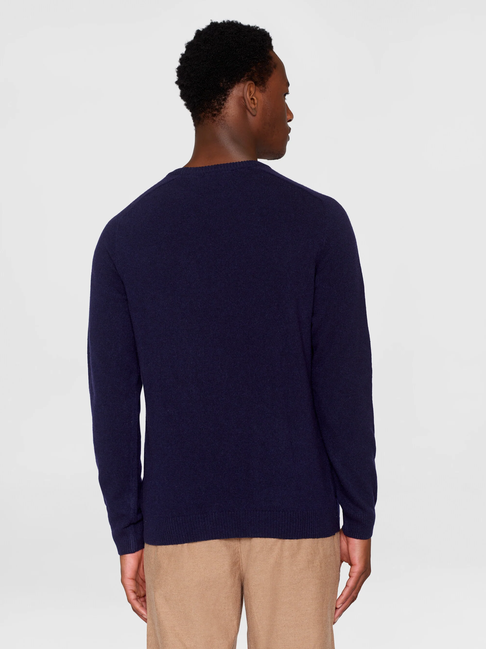 Basic o-neck knit - Total Eclipse - Image 3