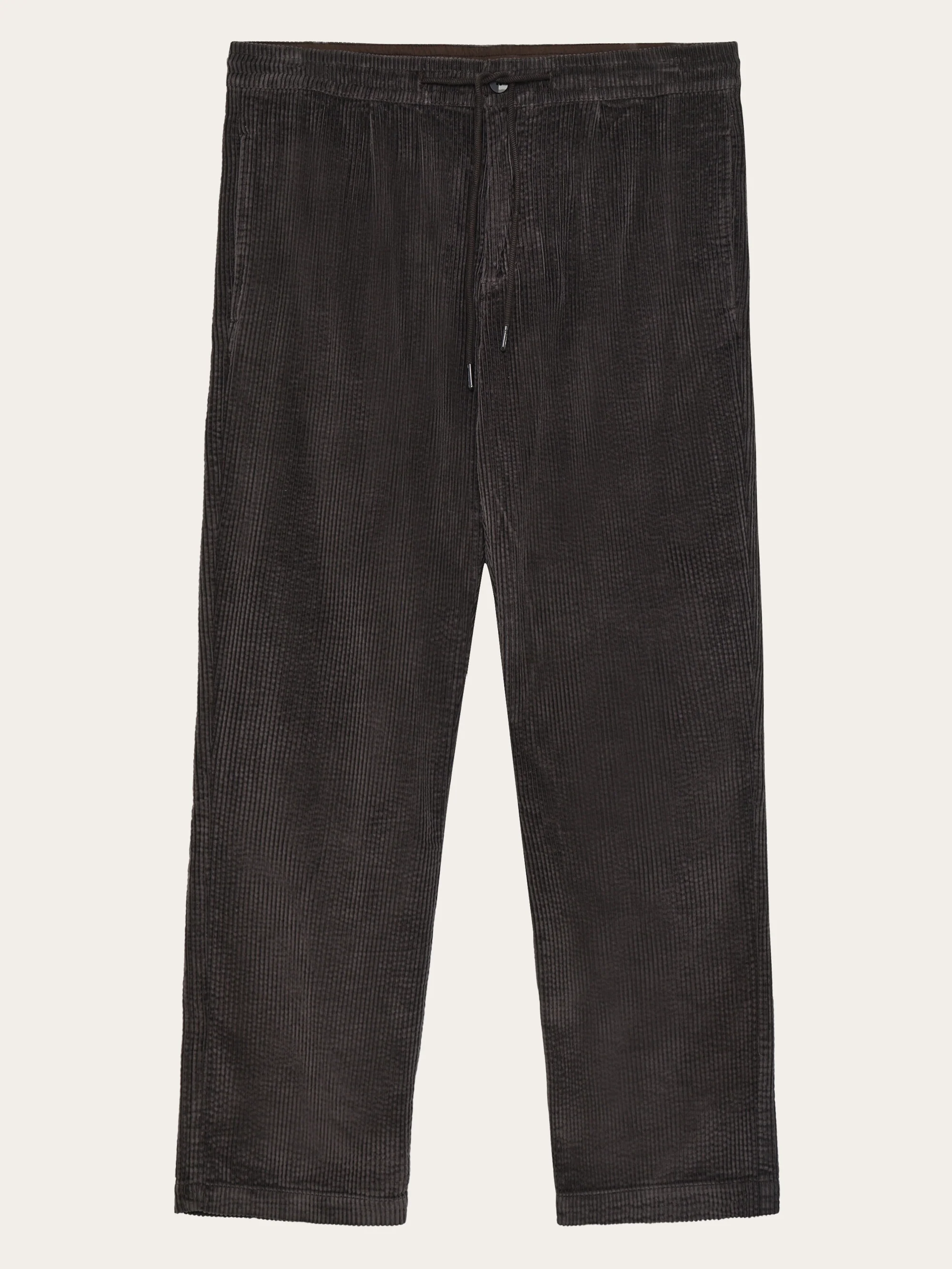 Fig comfort corduroy pants - Chocolate Torte