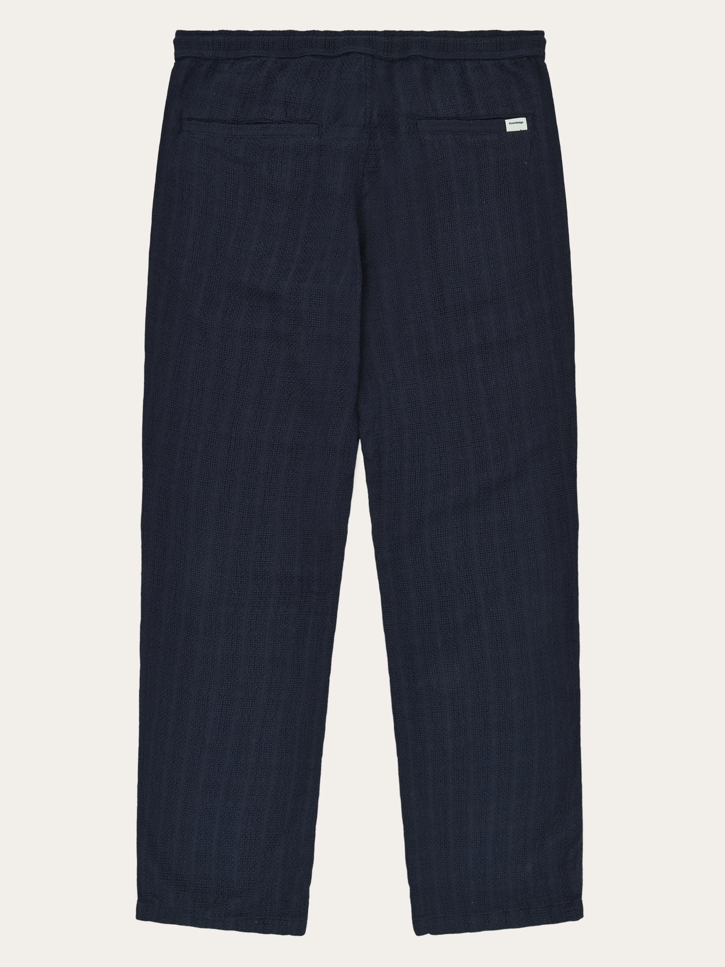 Fig loose structure pants - Night Sky - Image 3