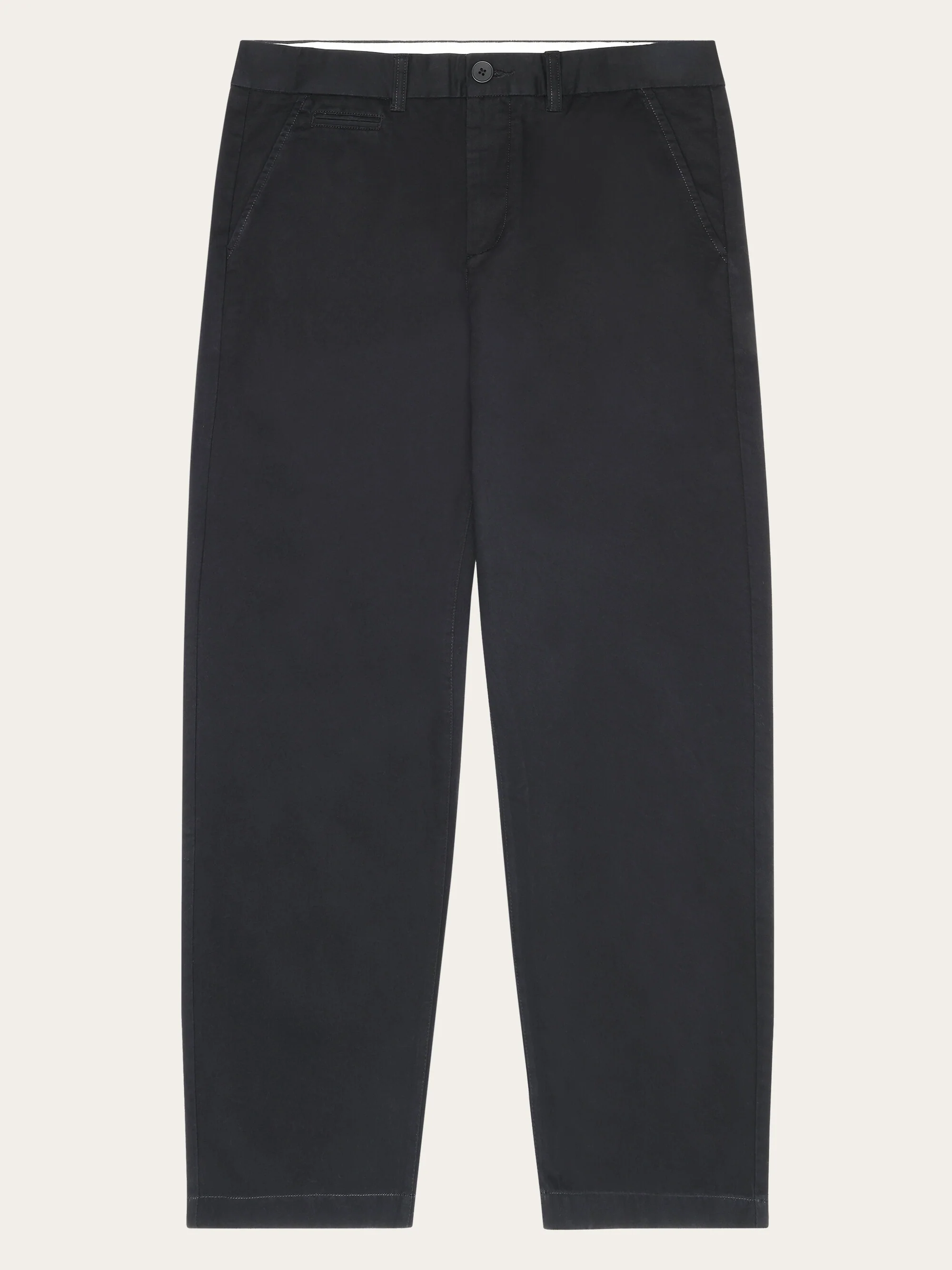 Flint wide chino pants - Black Jet