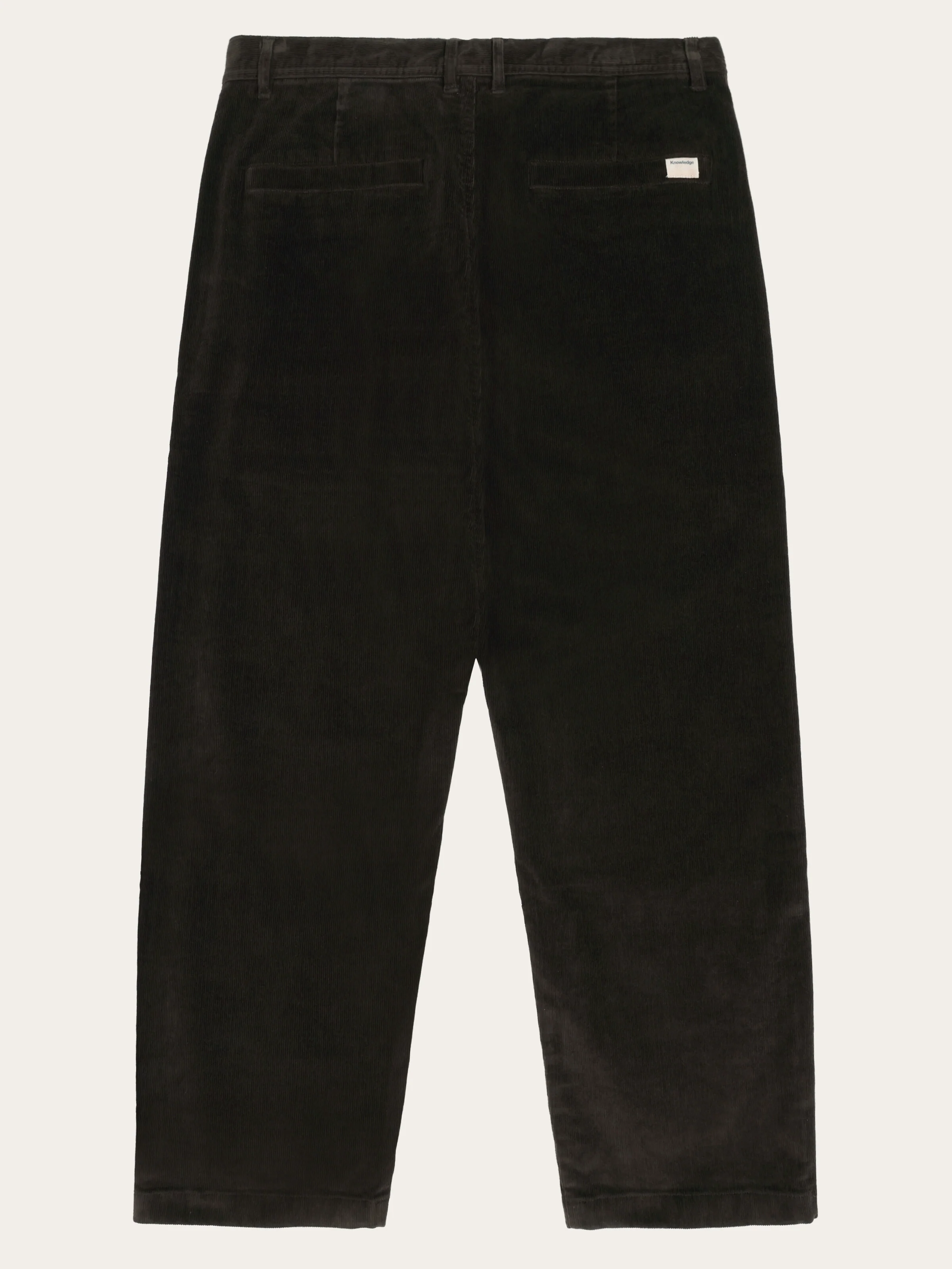 FLINT wide corduroy chino pants - Chocolate Torte - Image 2