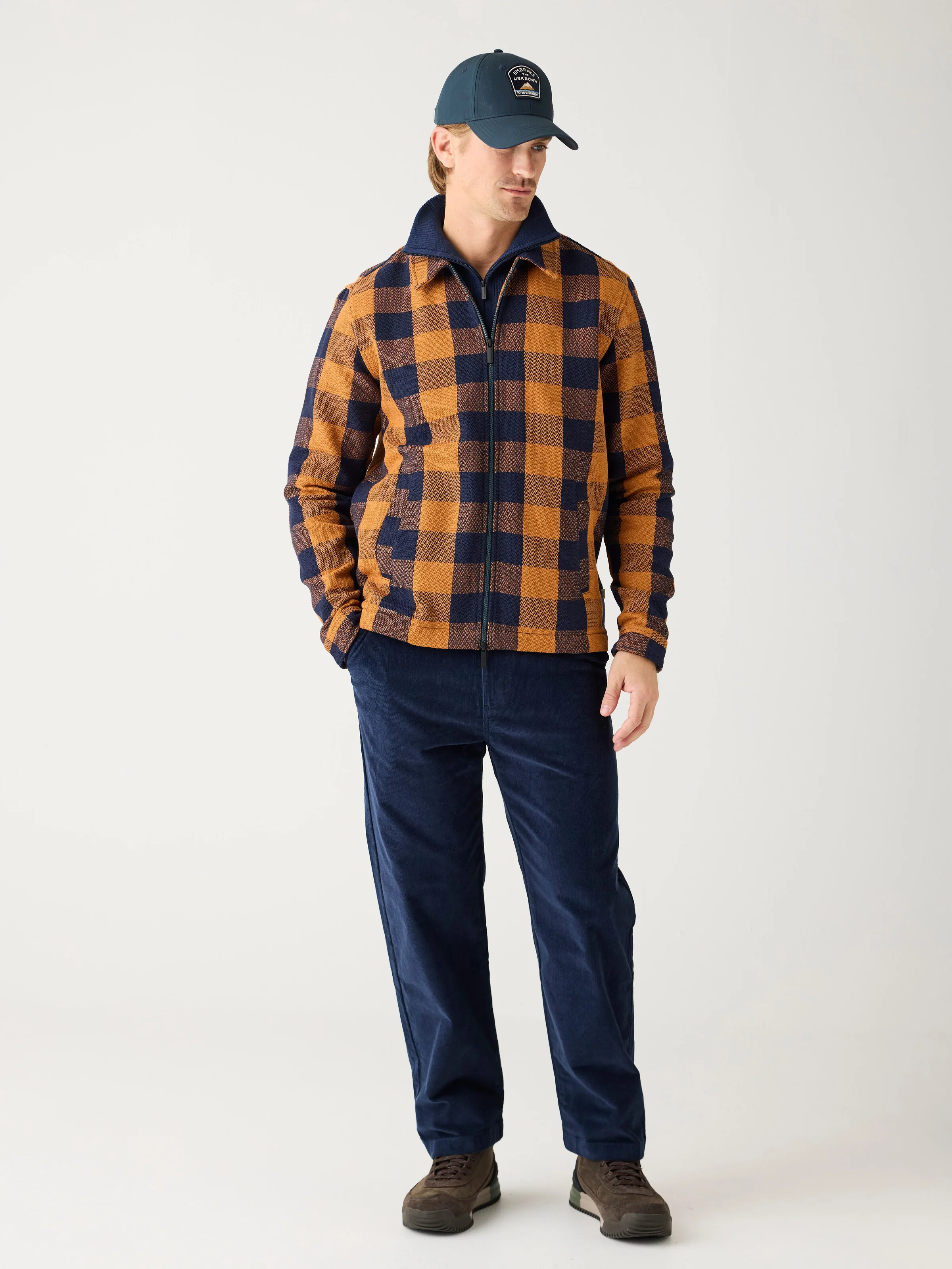 FLINT wide corduroy chino pants - Night Sky - Image 2