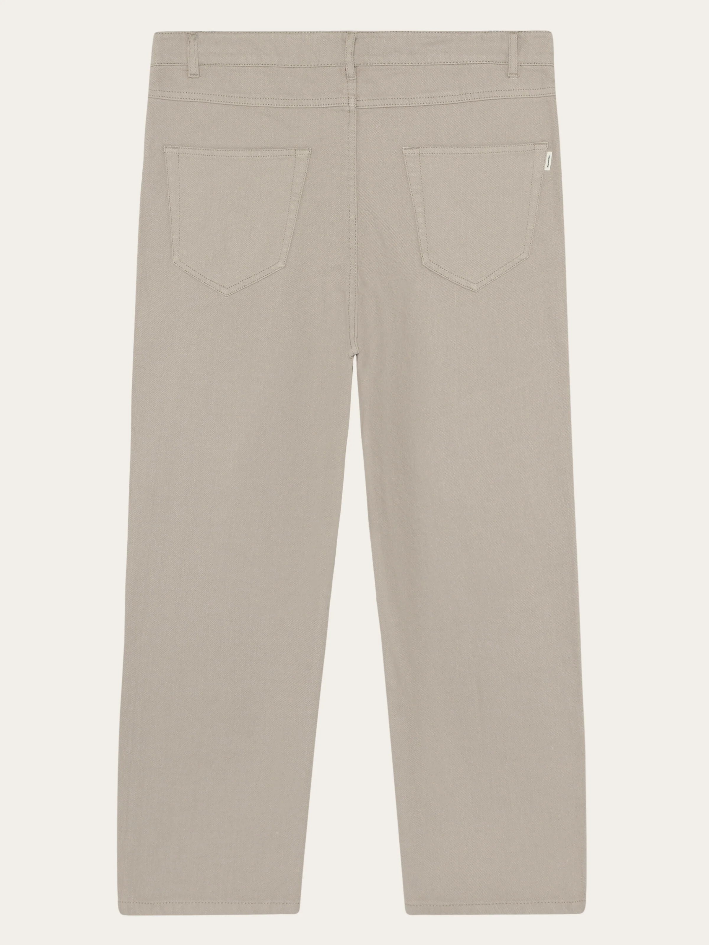 Flint wide twill pants - Light feather gray - Image 5