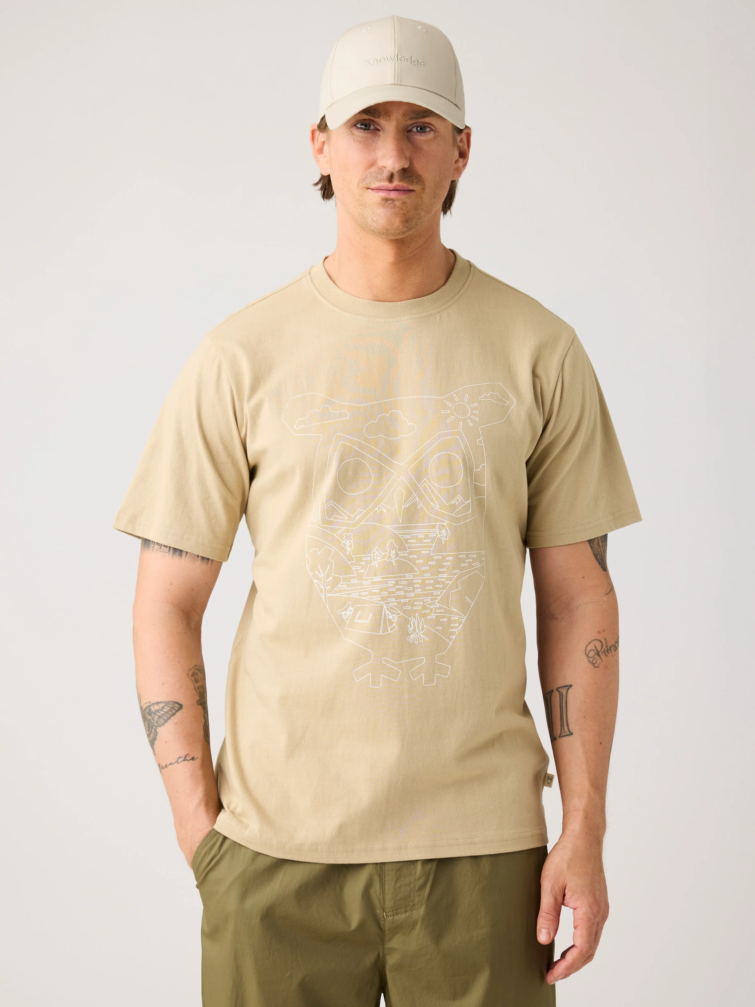 Front print t-shirt - Twill - Image 2