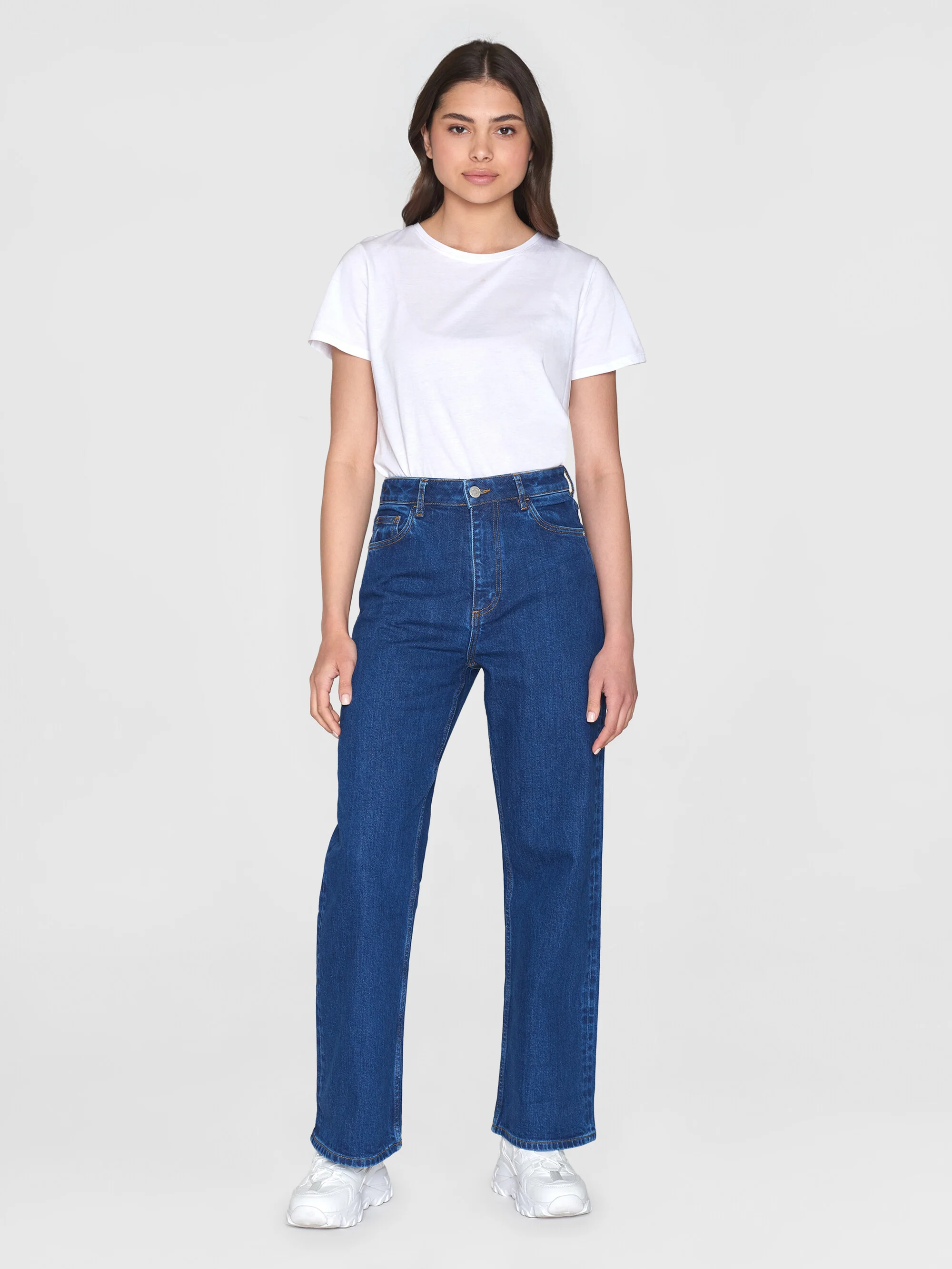 Organic Cotton Gale Jeans GOTS - Medium Blue - Image 6