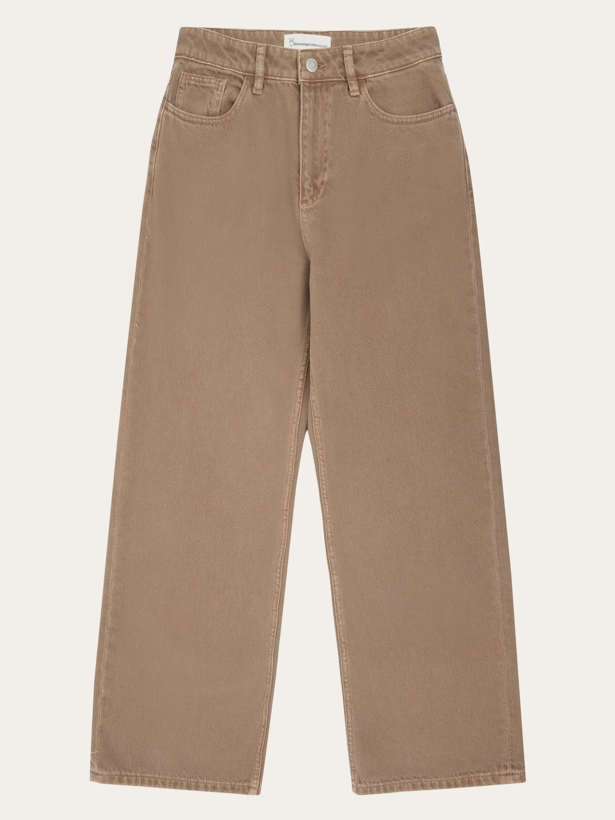 Gale regular twill pants - Tiramisu