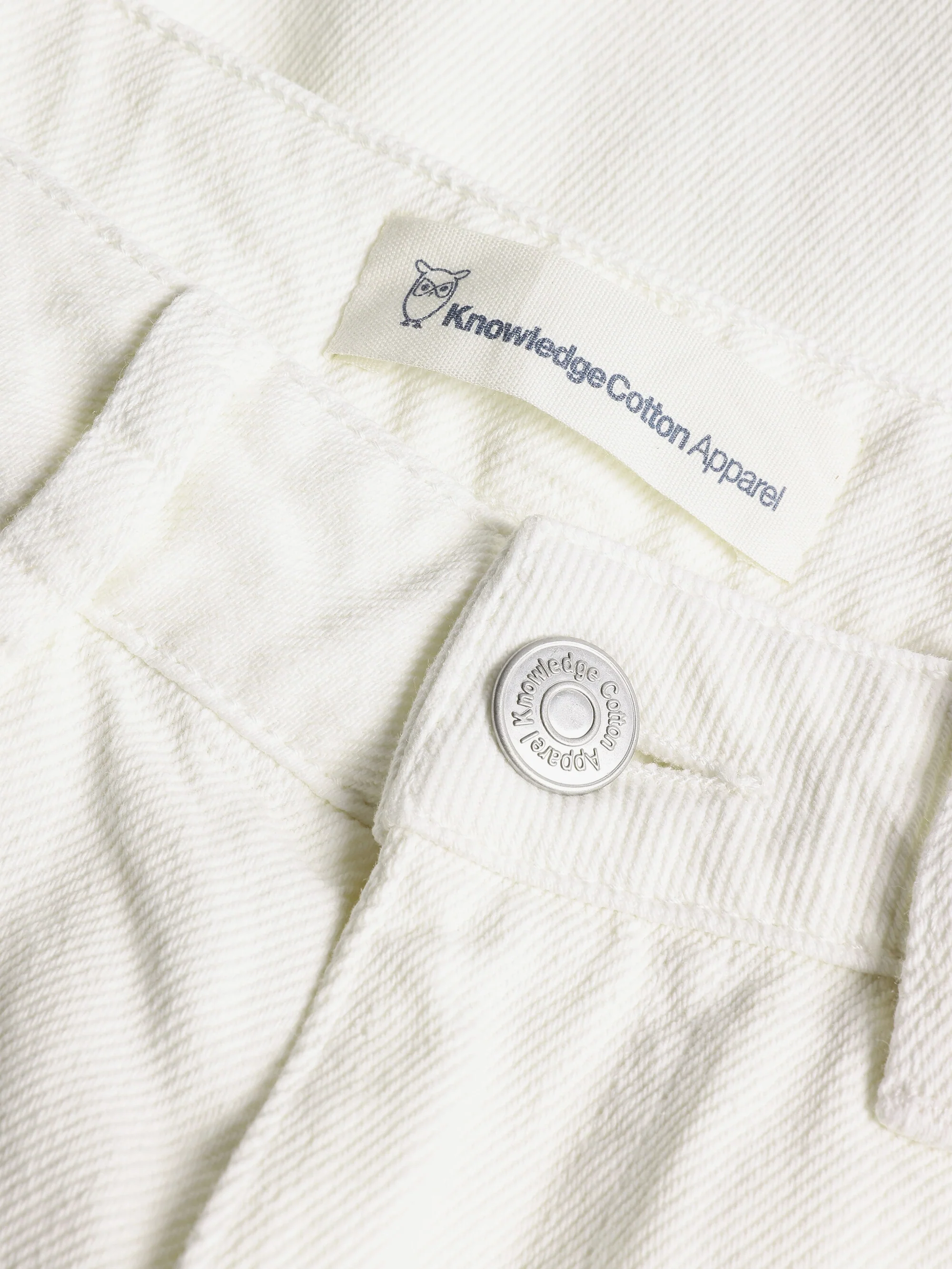 Gale straight twill shorts - Egret - Image 2