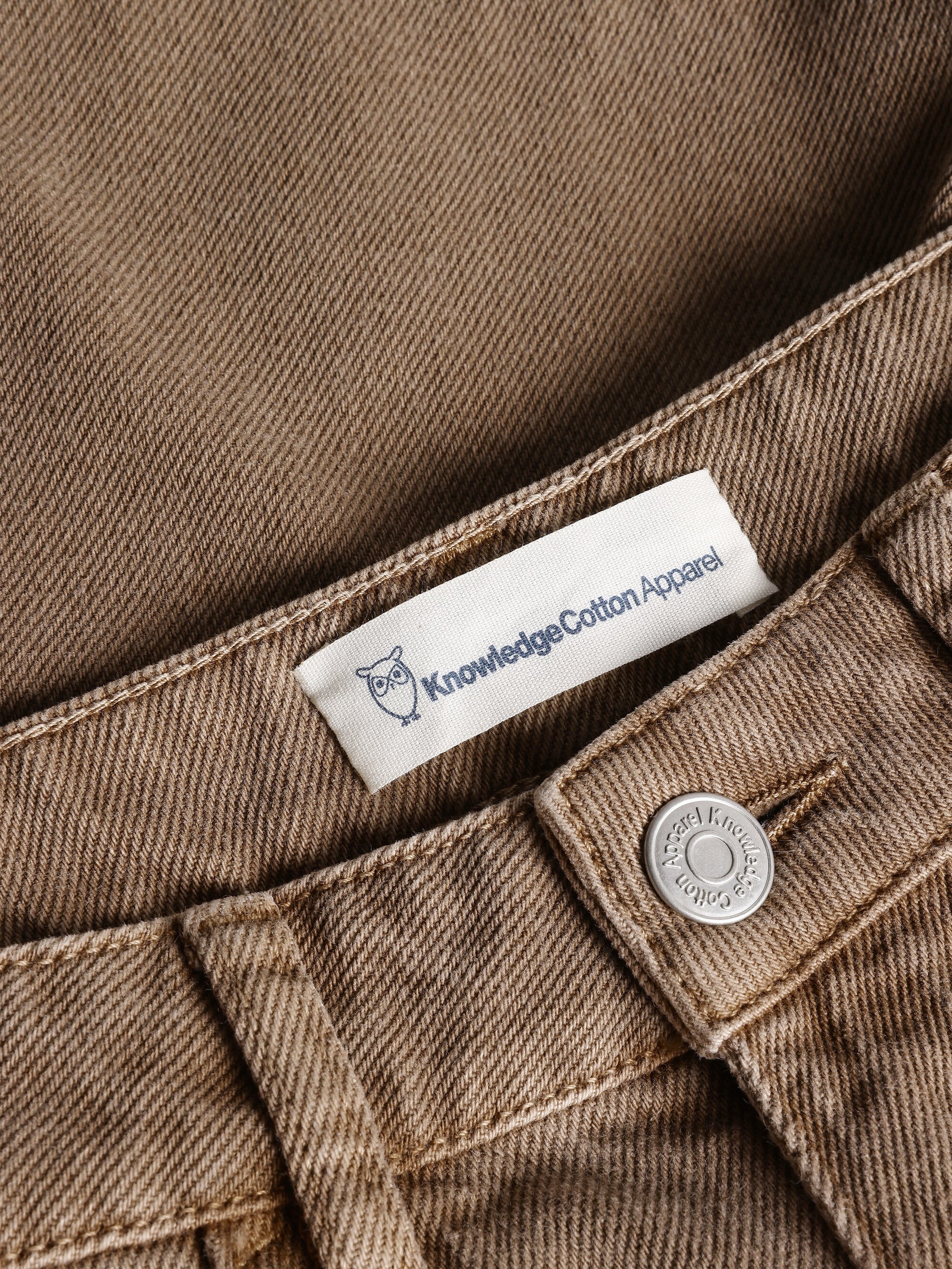 Gale straight twill shorts - Tiramisu - Image 6
