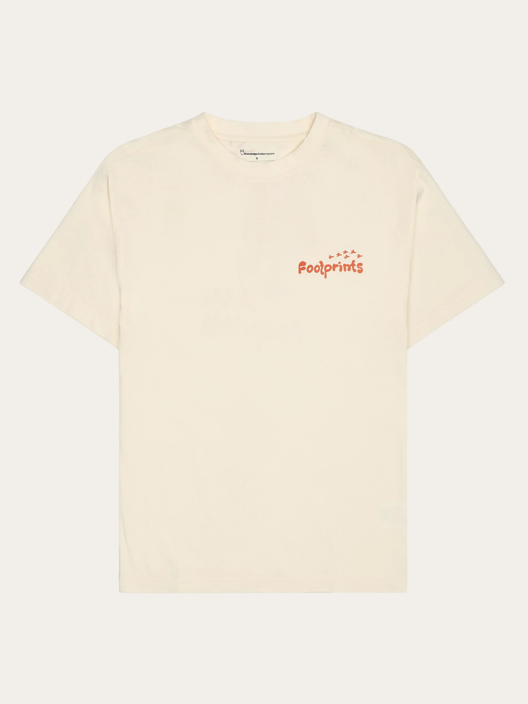 GRAPHIC t-shirt - Regenerative Organic Certified™ - GOTS/Vegan - Egret - Image 2