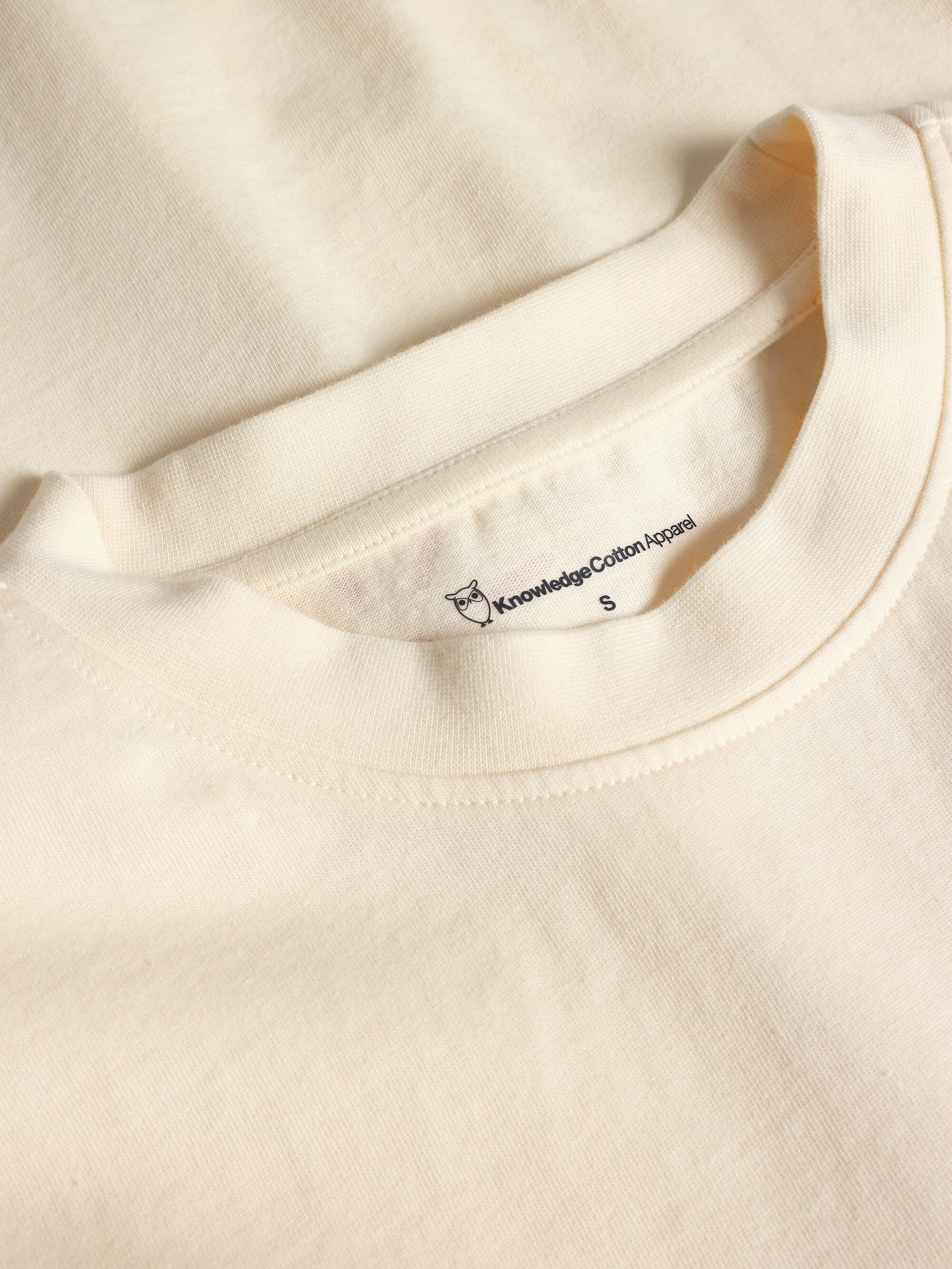 GRAPHIC t-shirt - Regenerative Organic Certified™ - GOTS/Vegan - Egret - Image 3