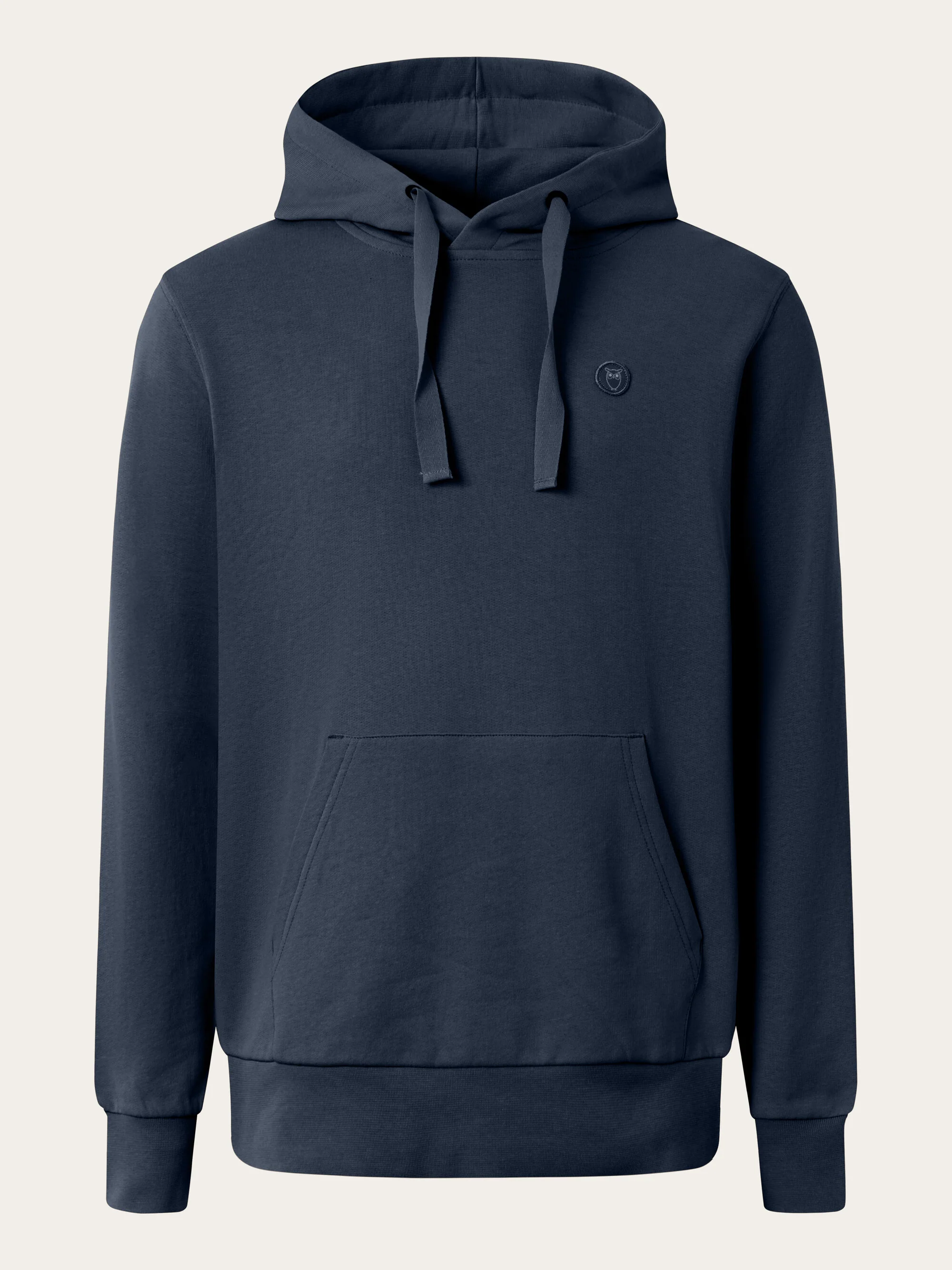 Hood basic badge sweat - Total Eclipse