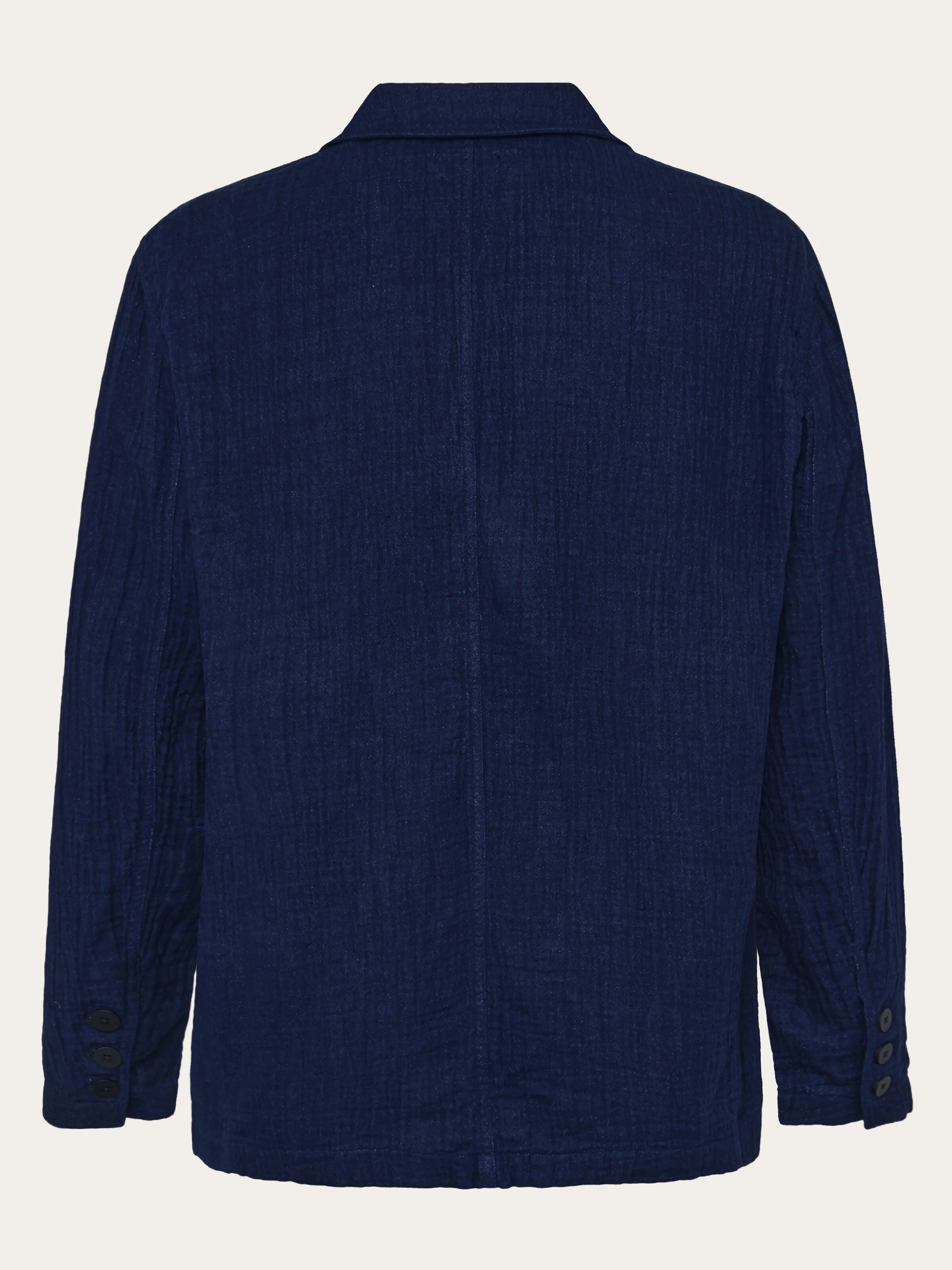Indigo dobby blazer - Indigo - Image 9