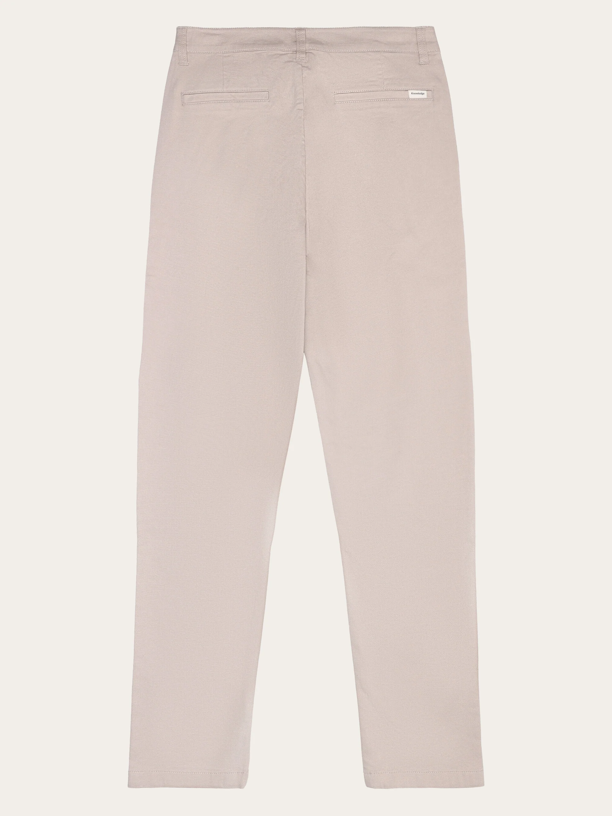 Iris slim pique pant - Light feather gray - Image 3