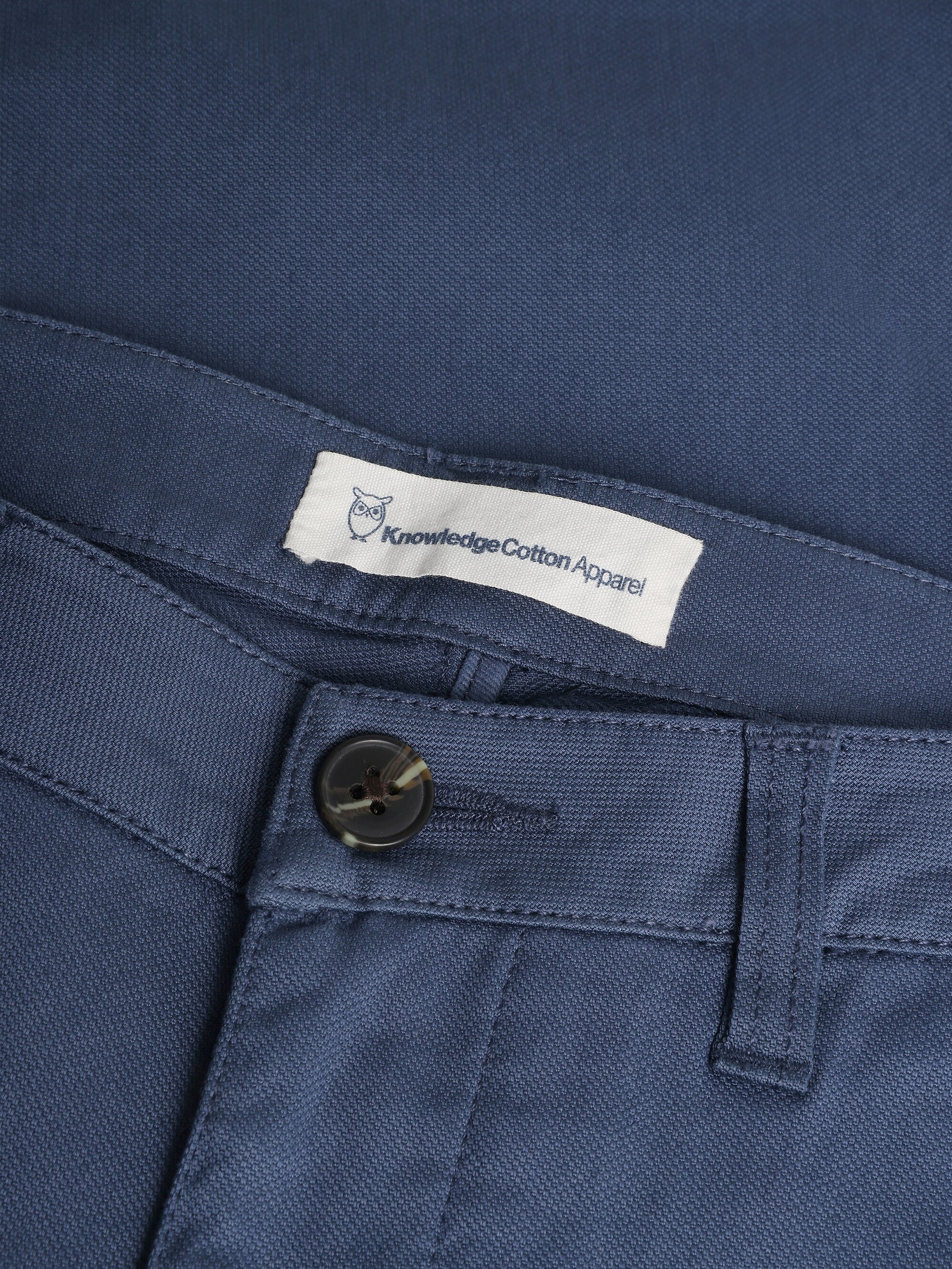 Iris slim pique pant - Vintage Indigo - Image 2