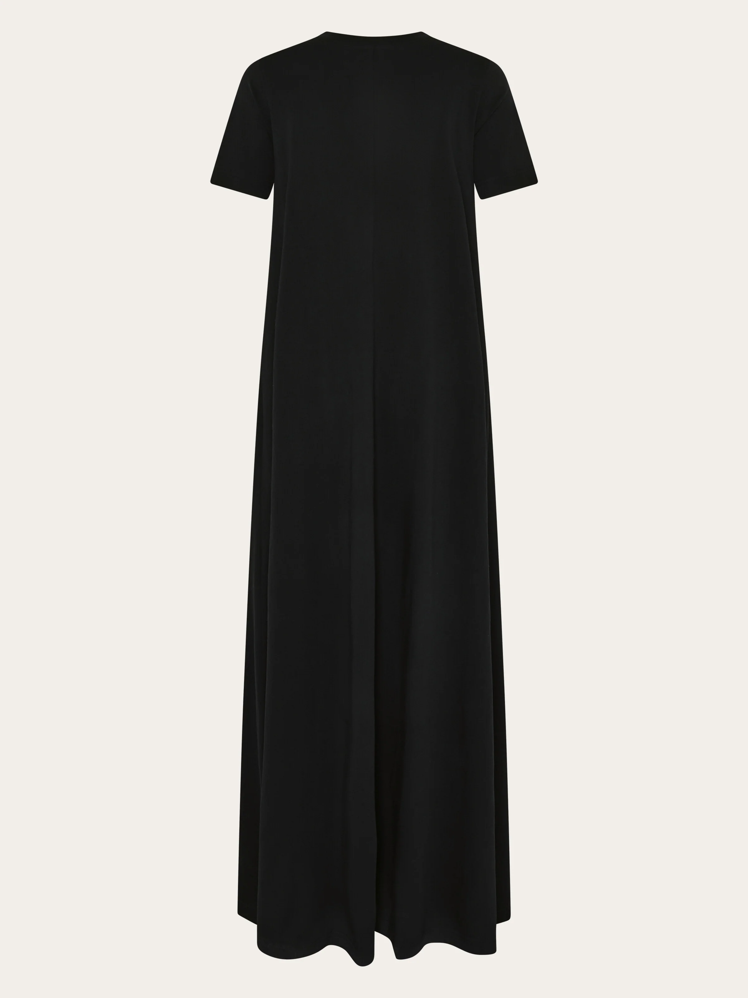 Jersey maxi dress - Black Jet - Image 4