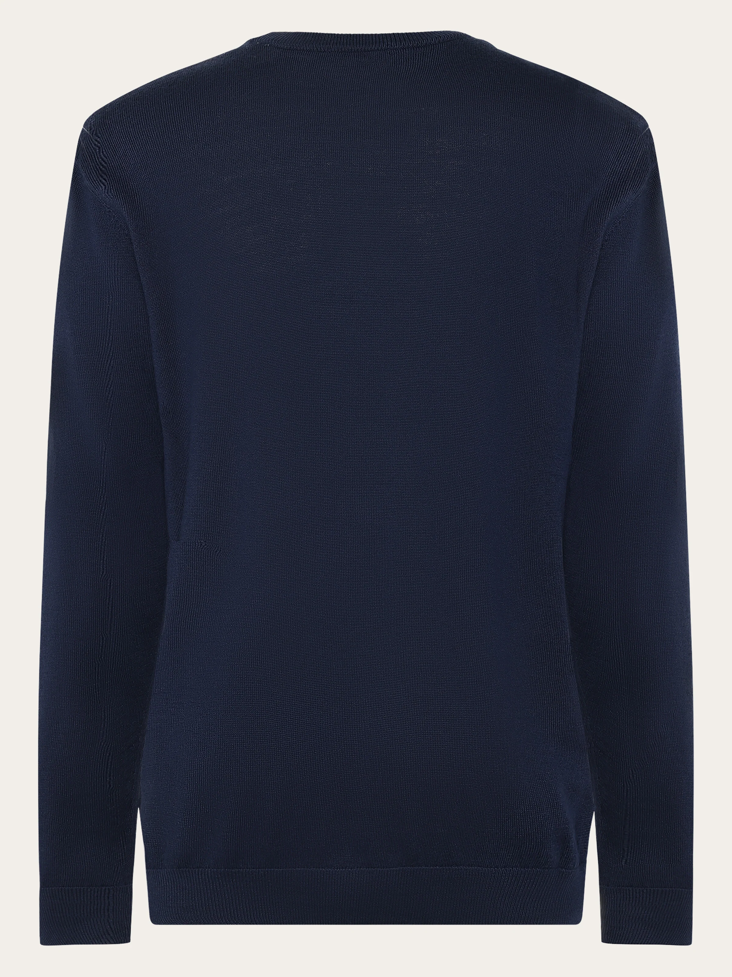 Merino crew neck sweater - Total Eclipse - Image 3