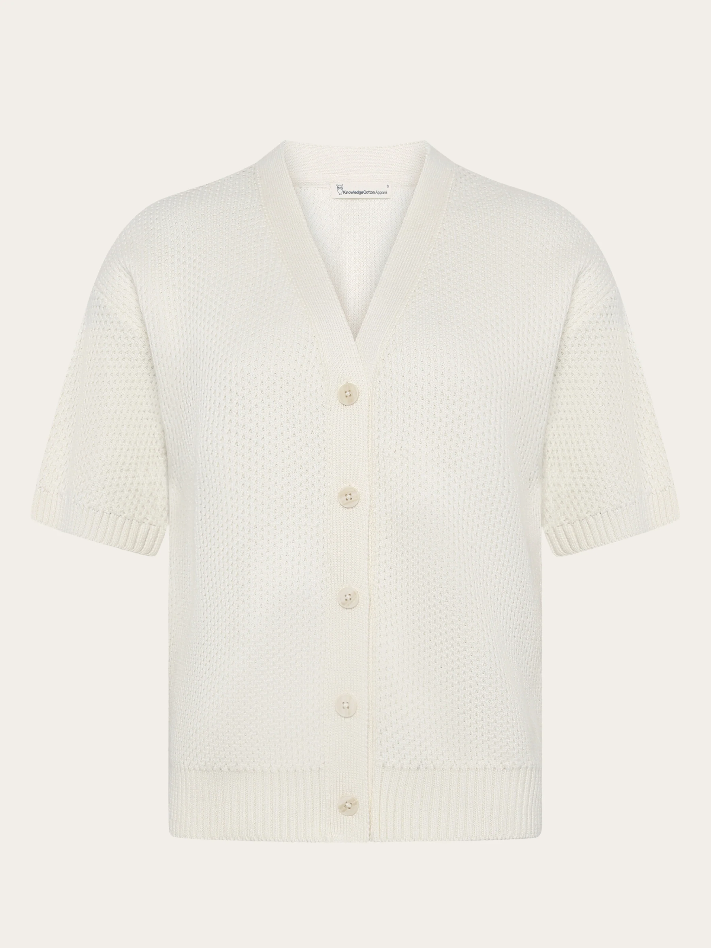 Knit cardigan - Egret