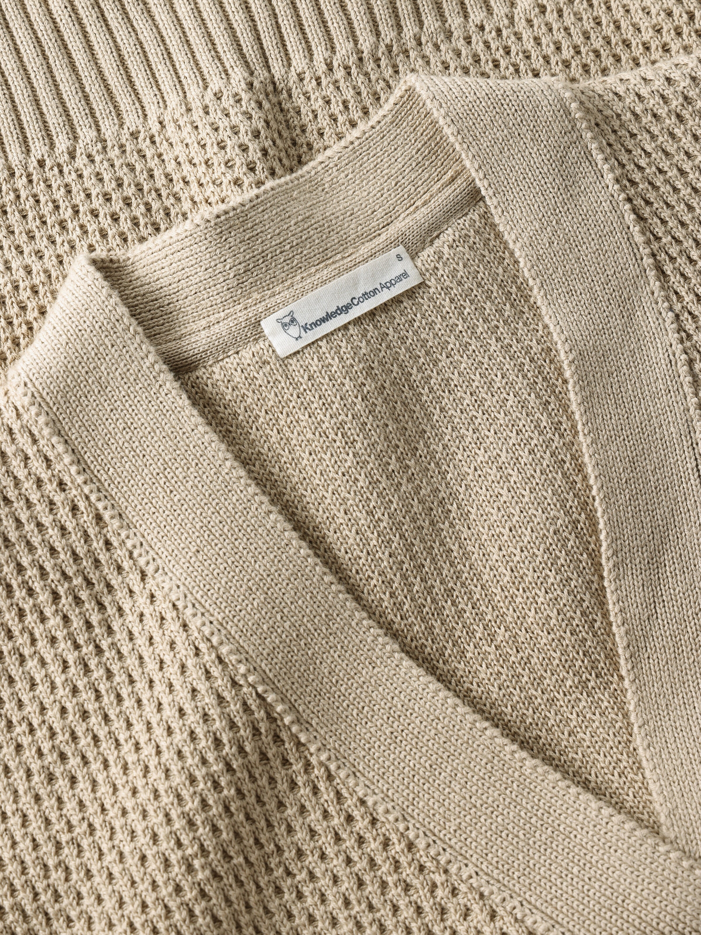 Knit cardigan - Light feather gray - Image 2