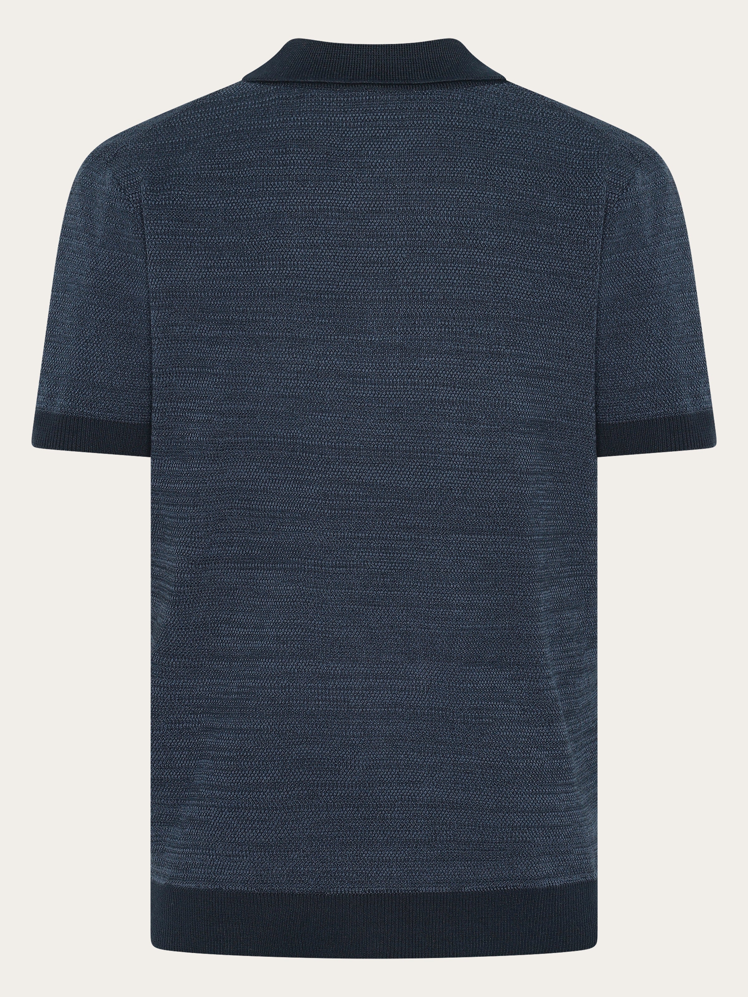 Knitted polo - Night Sky - Image 4