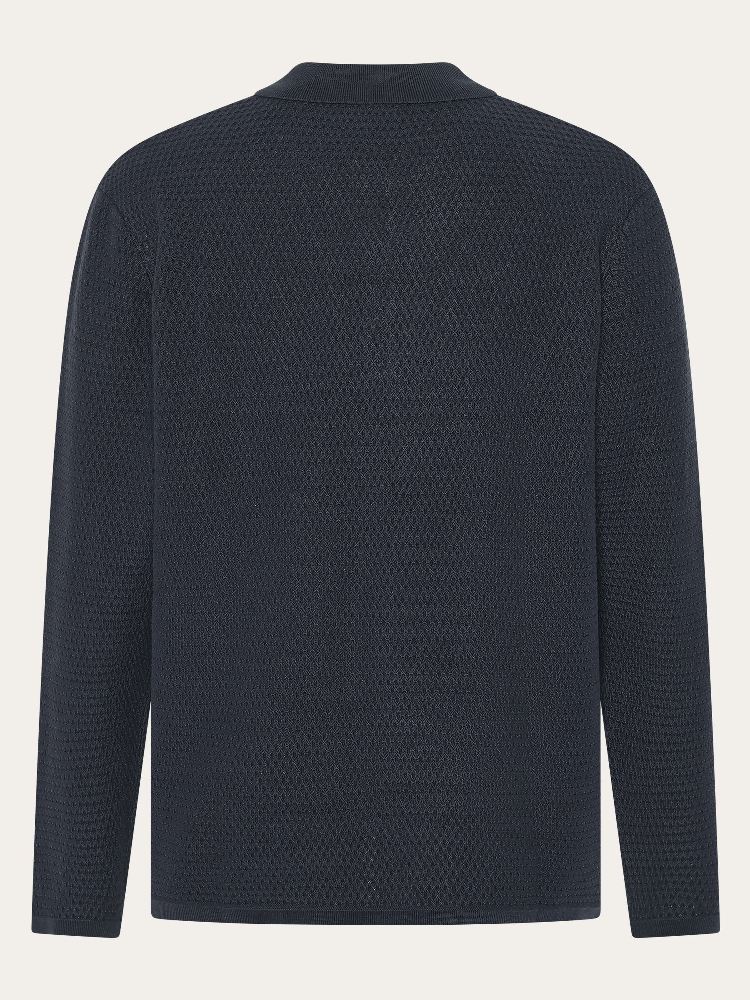 Knitted polo - Night Sky - Image 3