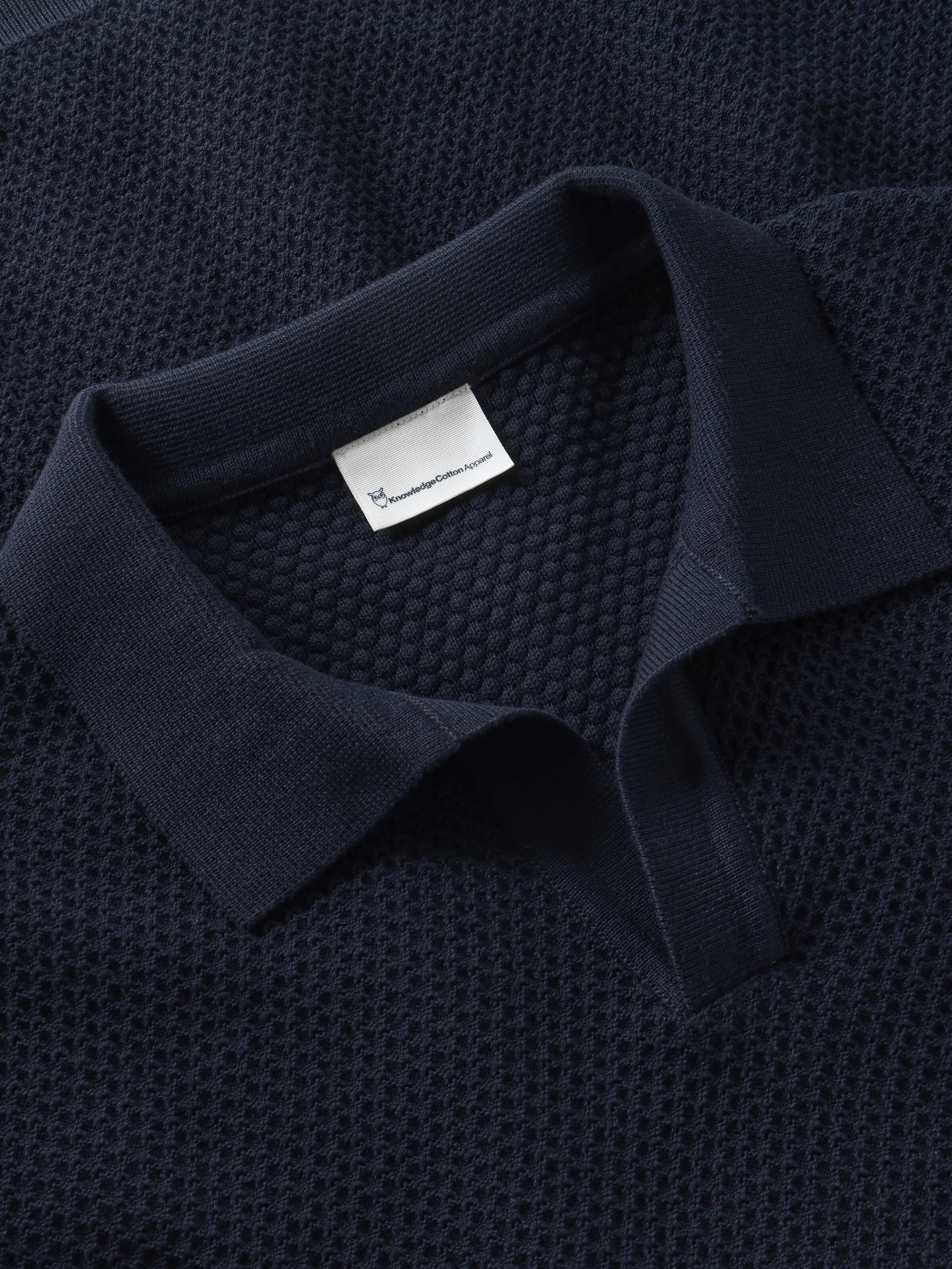 Knitted polo - Night Sky - Image 2