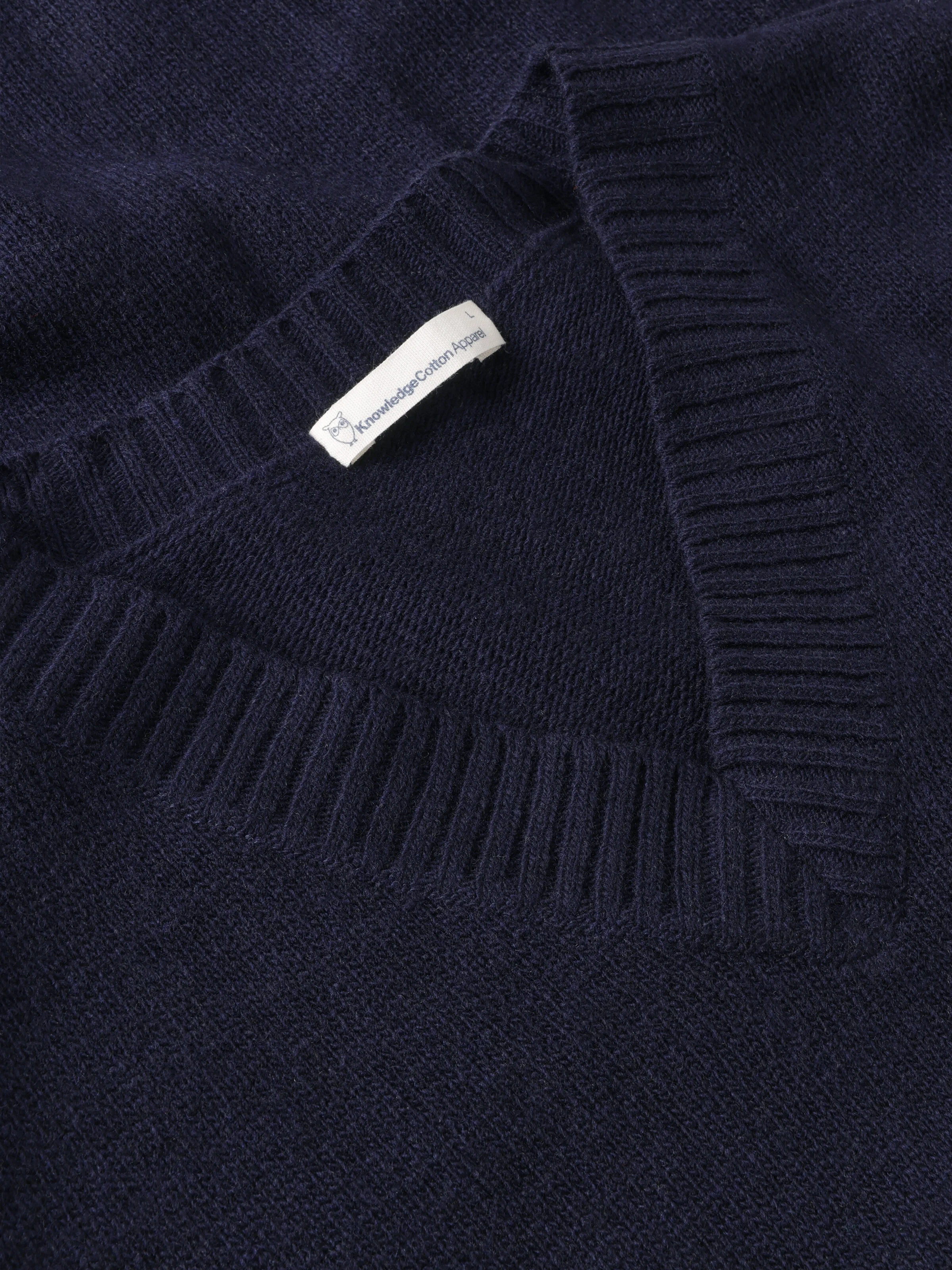 Lambswool Vest Knit RWS - Total Eclipse - Image 2