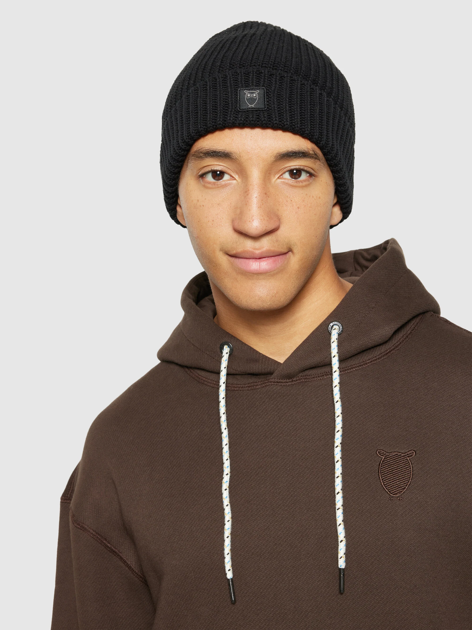 Ribbing hat - Black Jet - Image 2