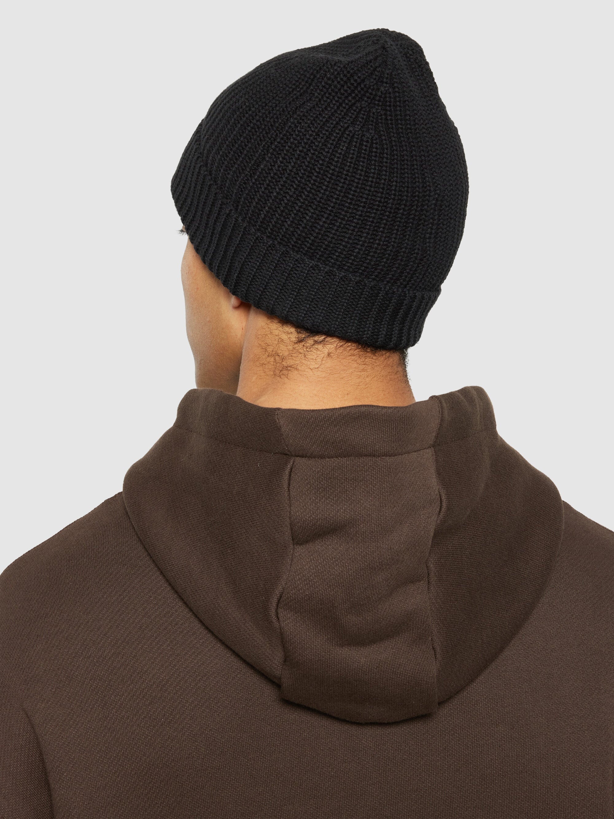 Ribbing hat - Black Jet - Image 3