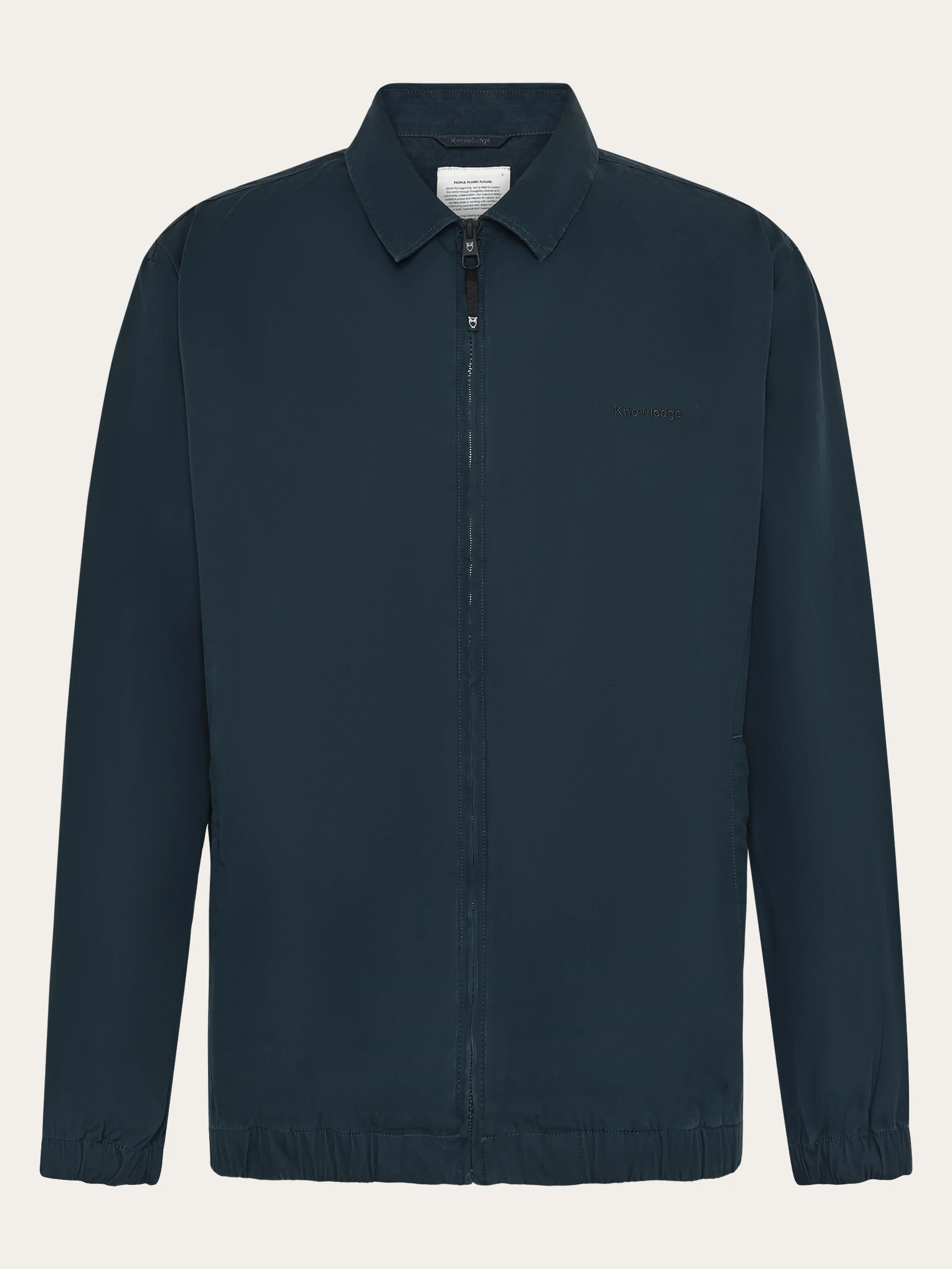 Light poplin jacket - Total Eclipse