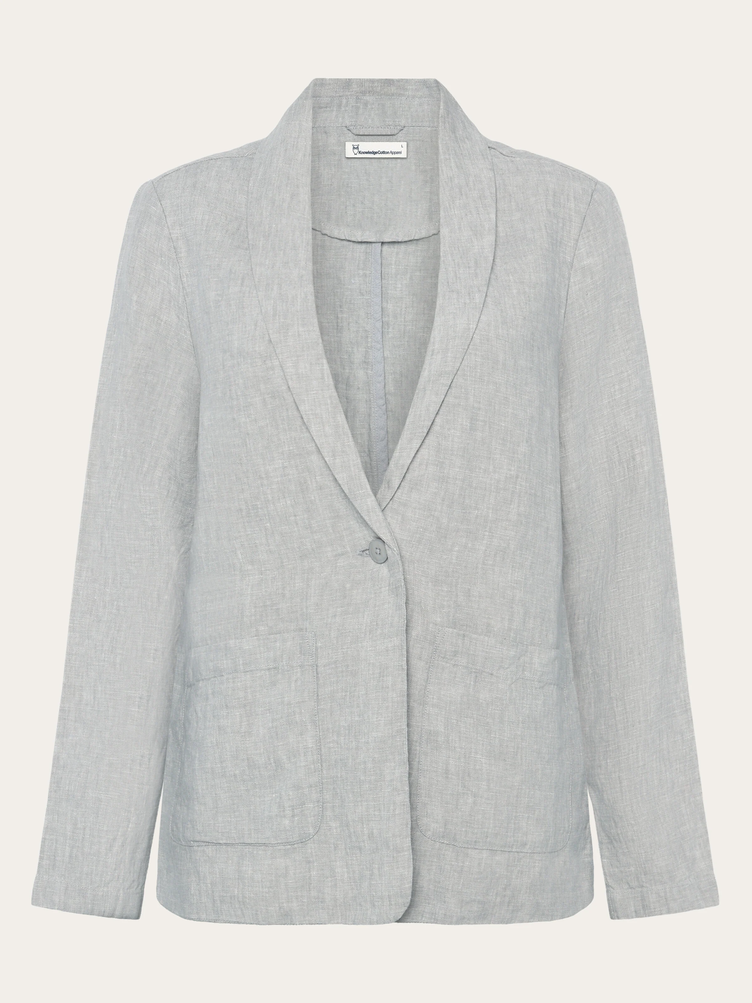 Linen blazer - Yarndyed Ultimate Grey