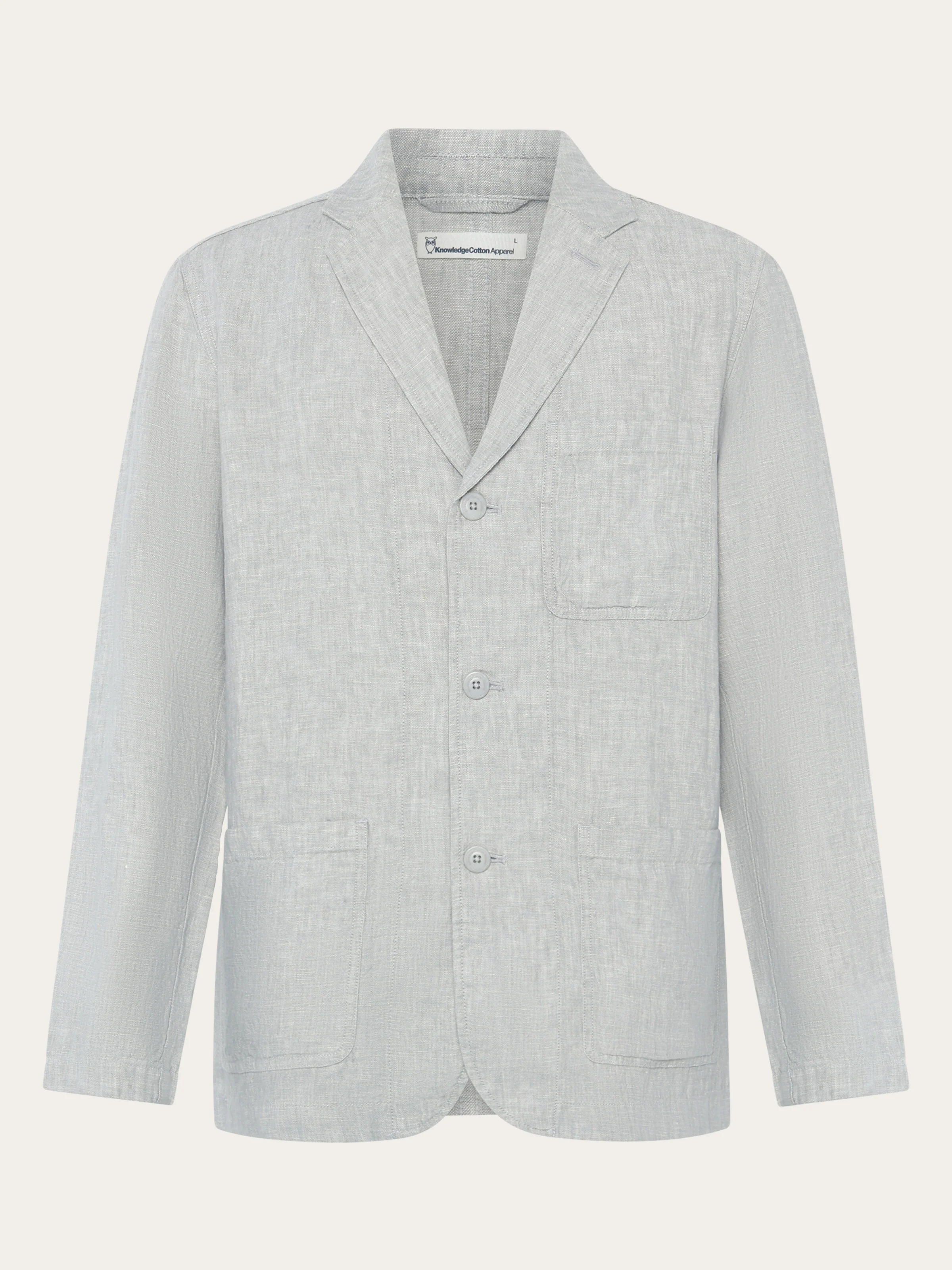Linen blazer - Yarndyed Ultimate Grey