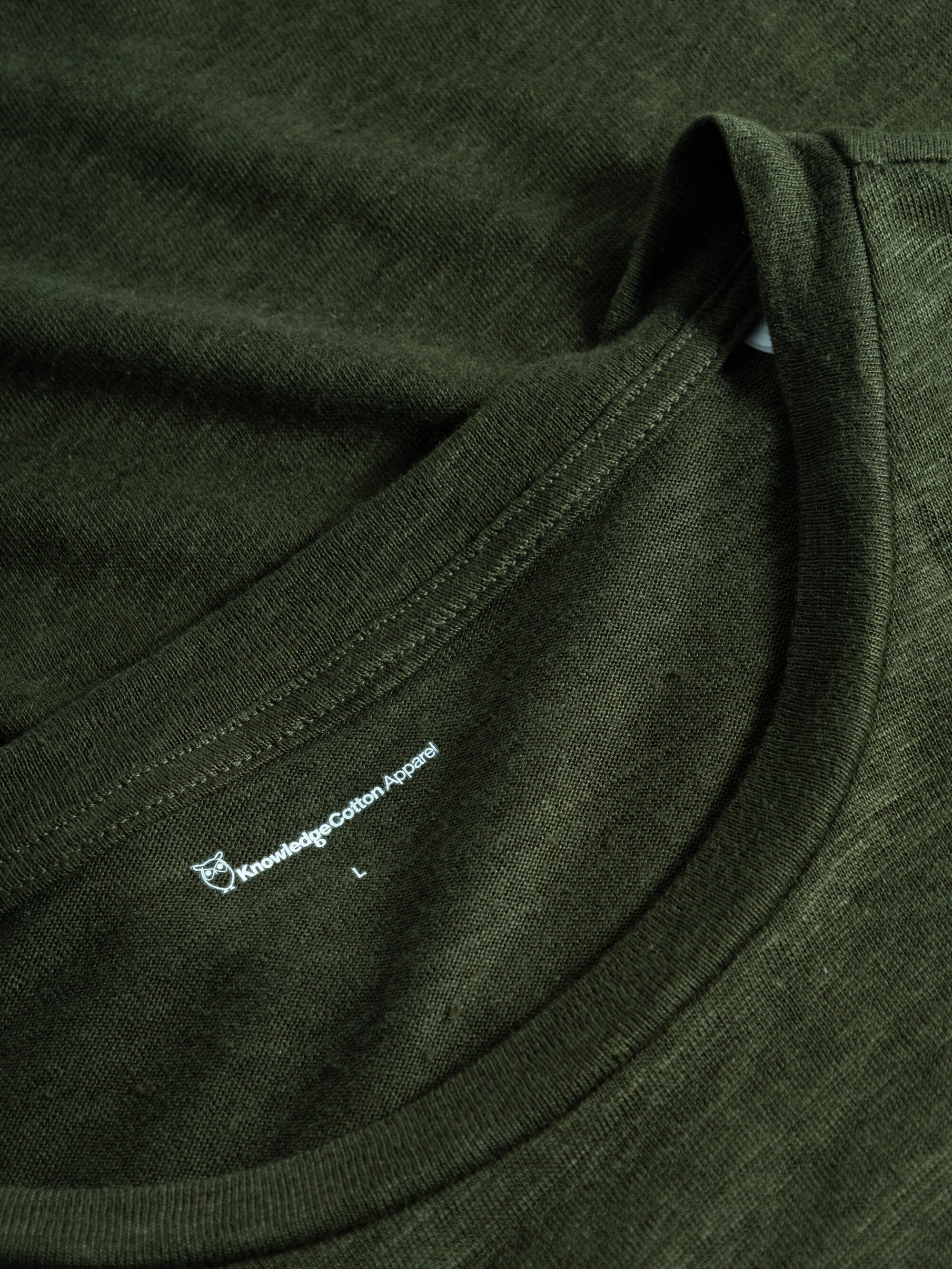 Linen t-shirt - Forest Night - Image 3