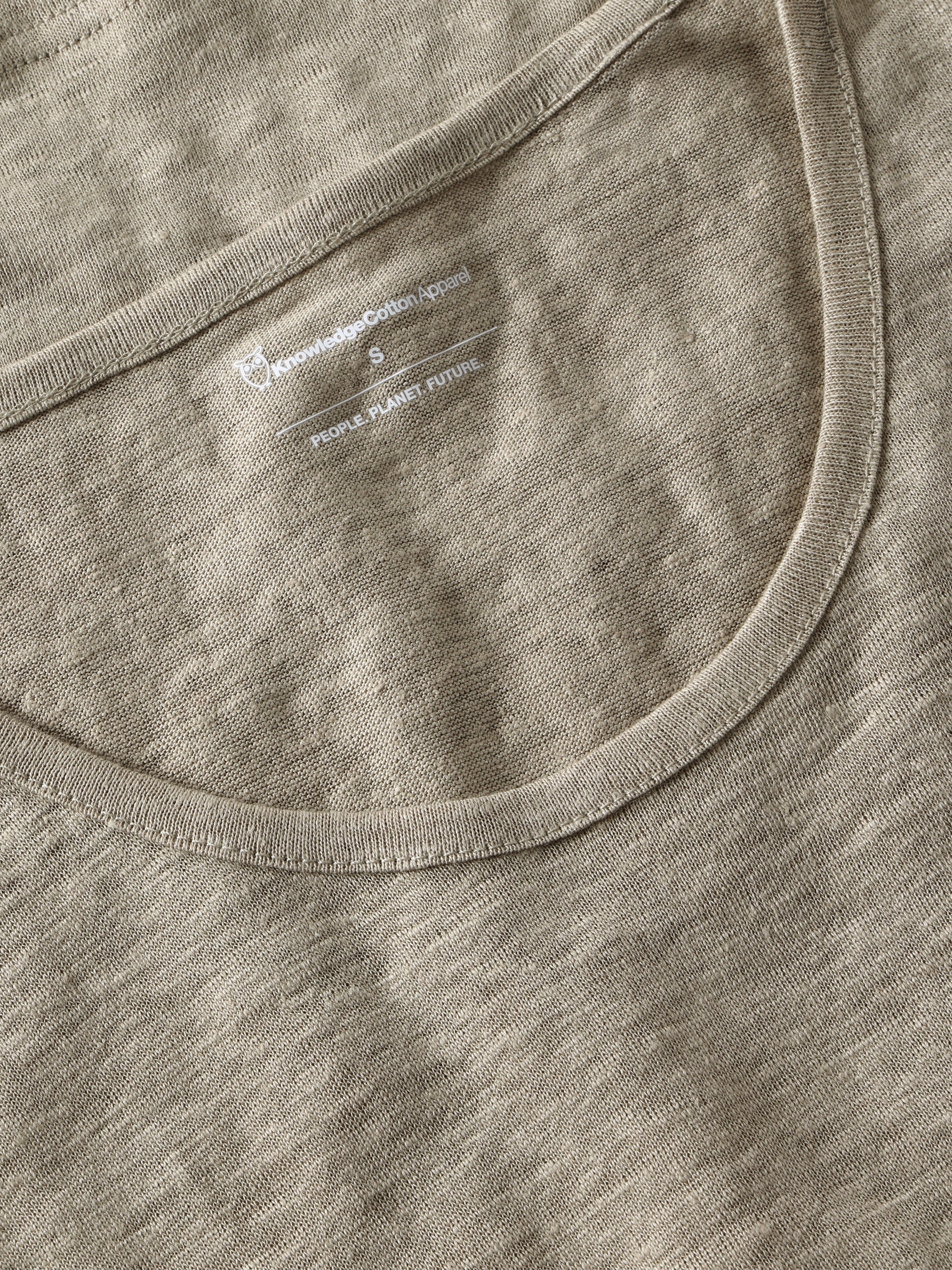Linen tank top - Twill - Image 2