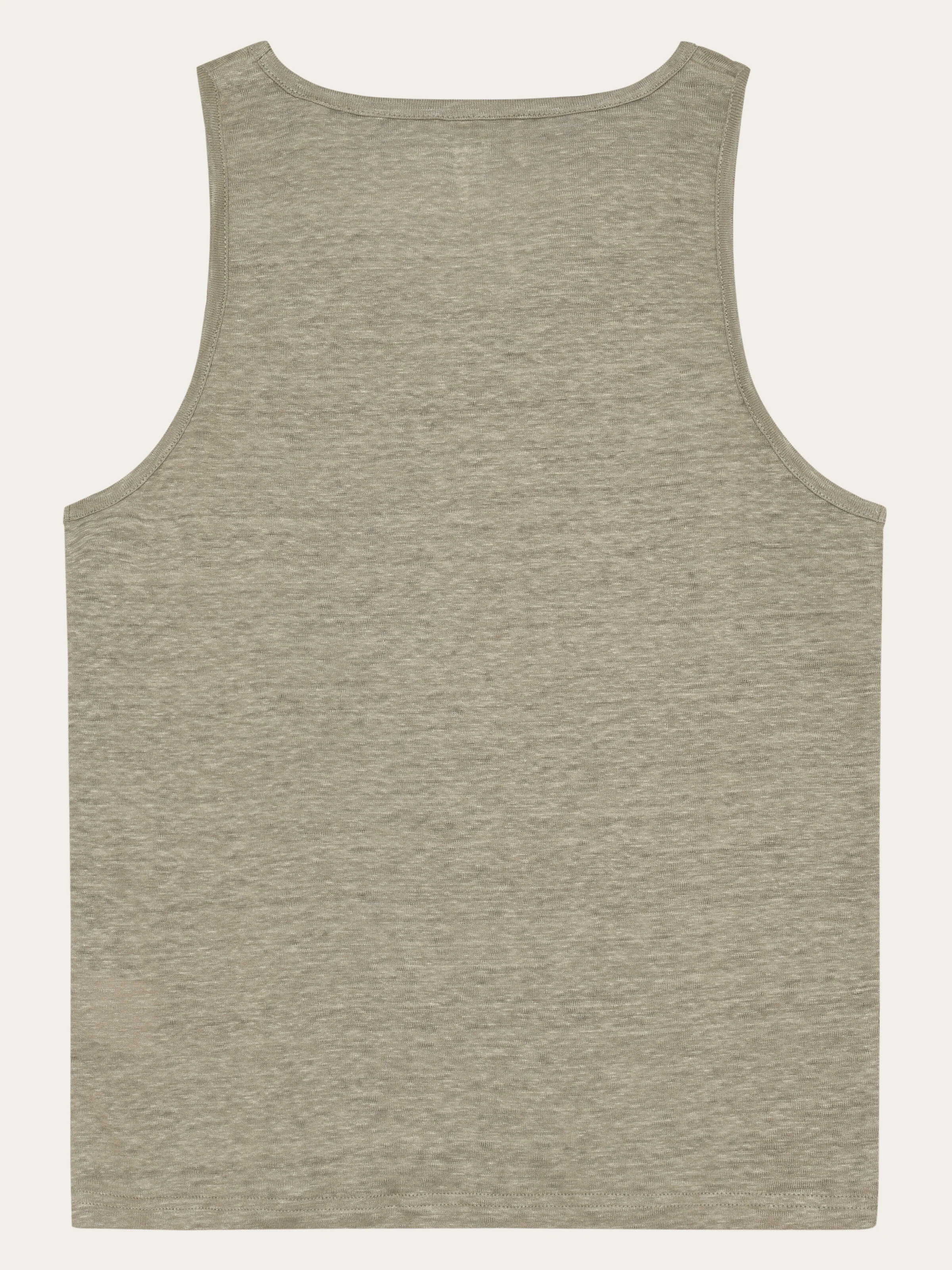 Linen tank top - Twill - Image 3