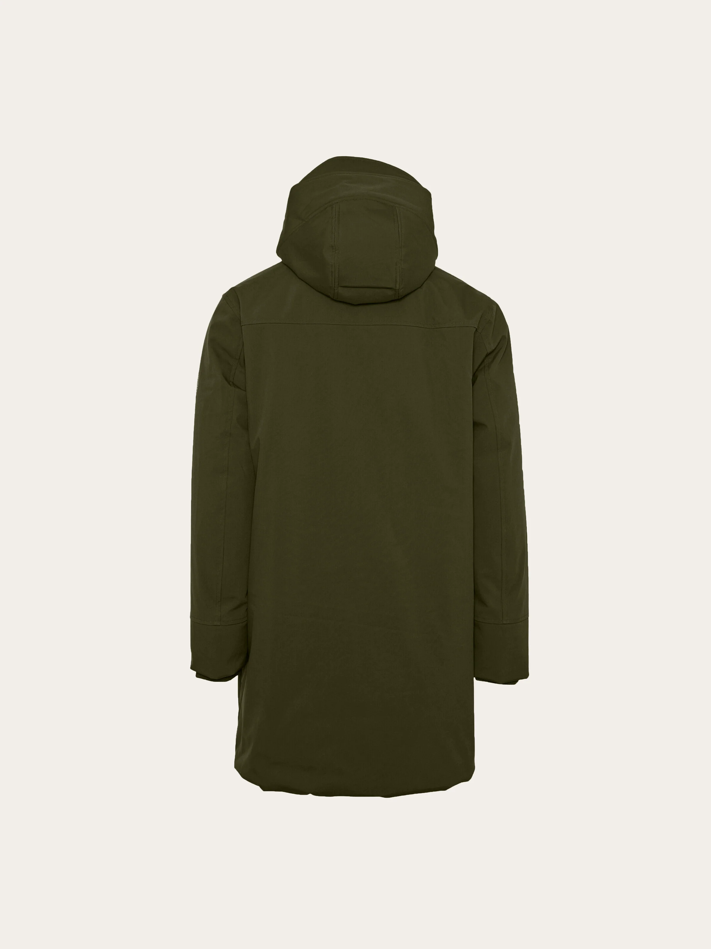 Long soft shell jacket CLIMATE SHELL™ - Forest Night - Image 10