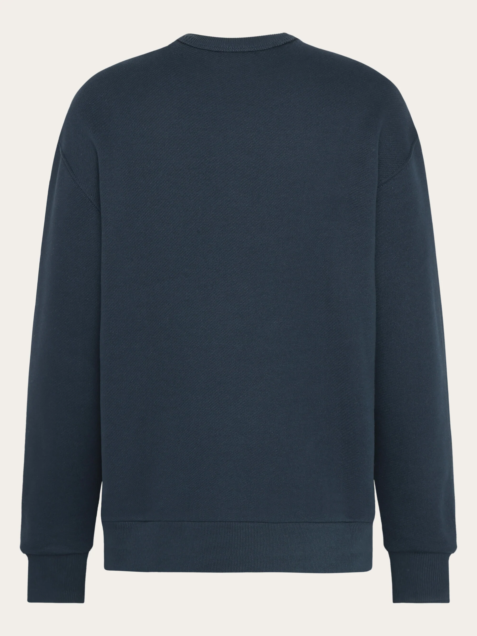 Straight fit sweat with embroidery at chest - Total Eclipse - Image 5