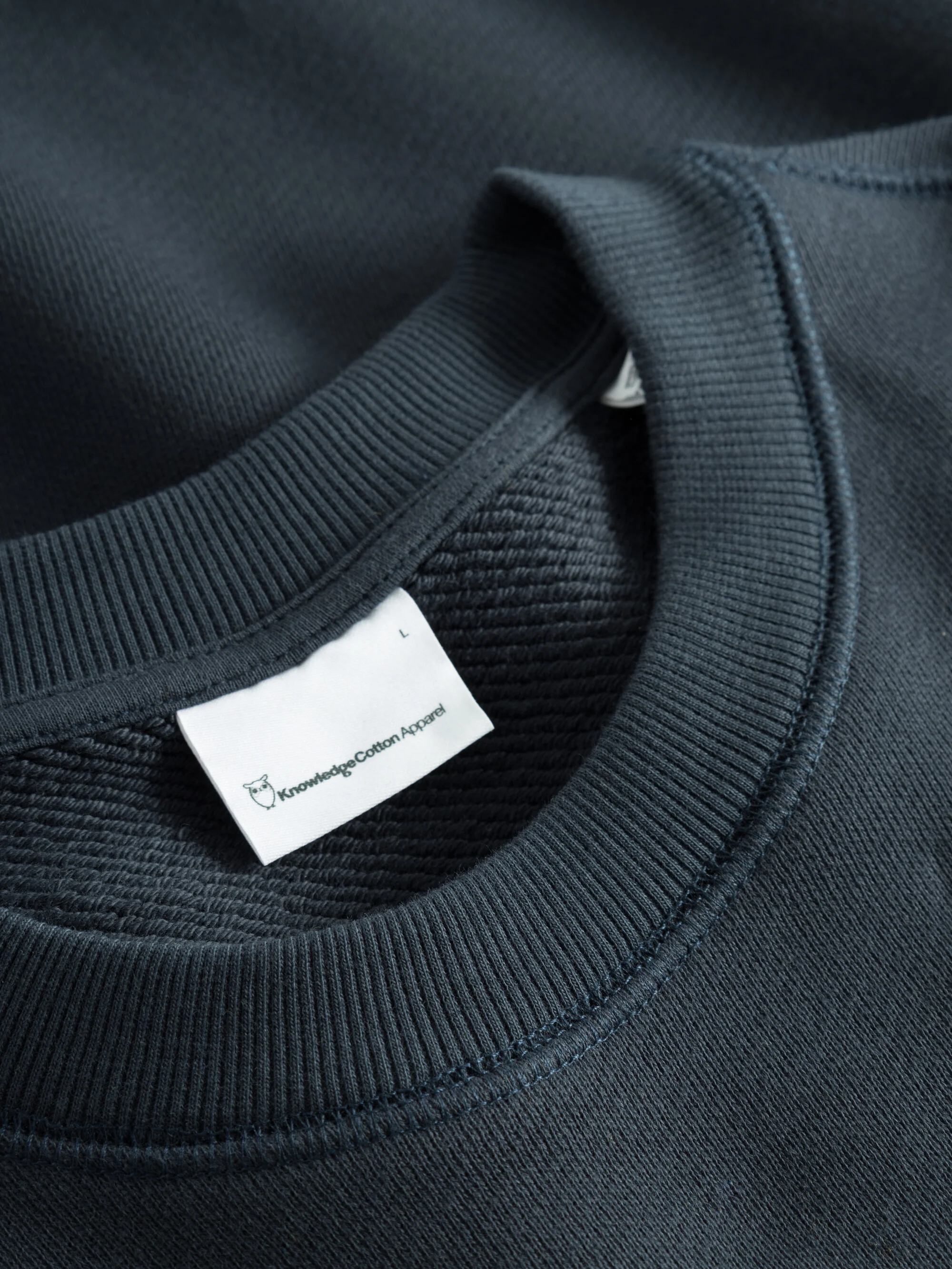 Straight fit sweat with embroidery at chest - Total Eclipse - Image 7
