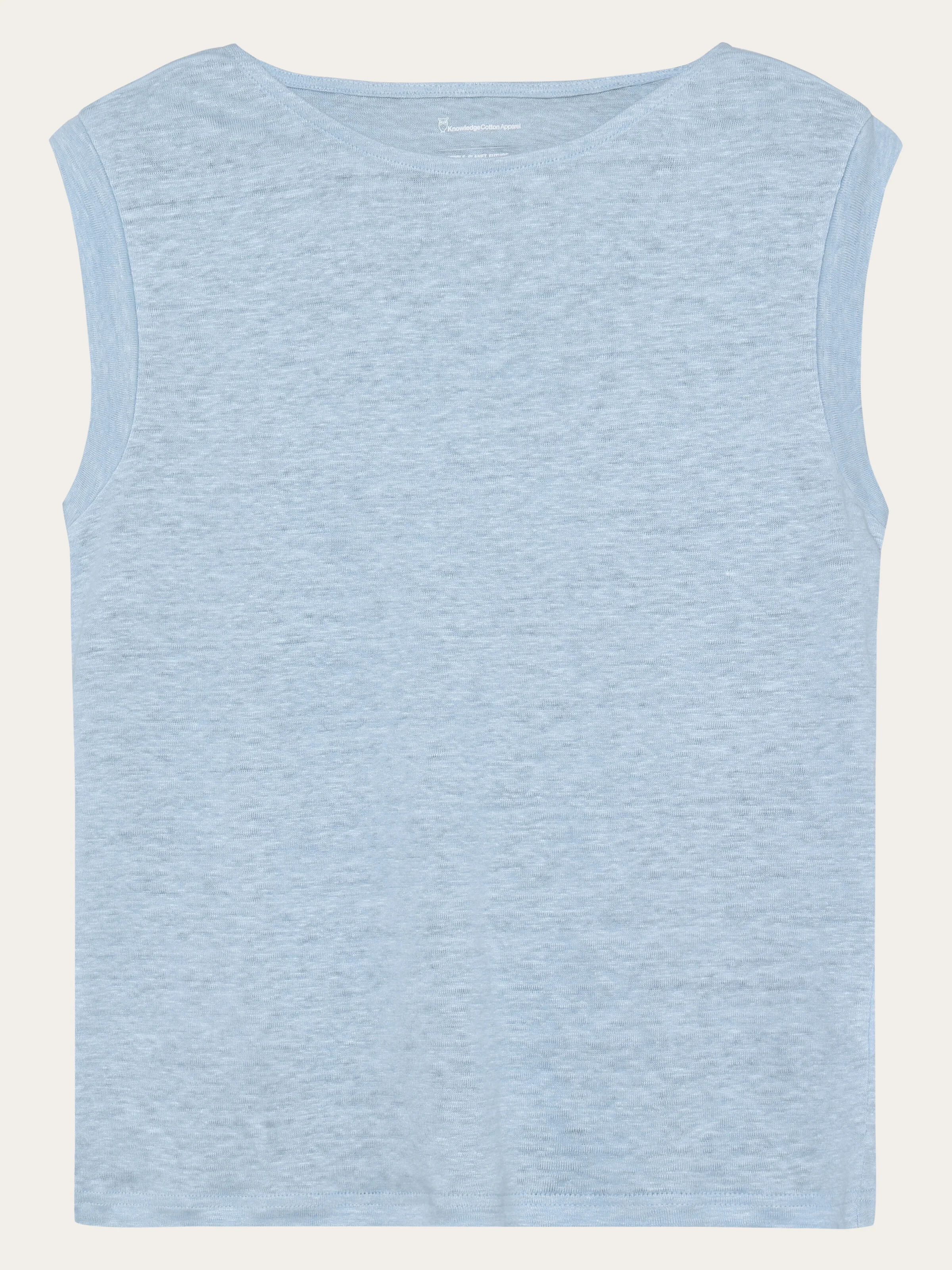 Loose fold up linen t-shirt - Skyway