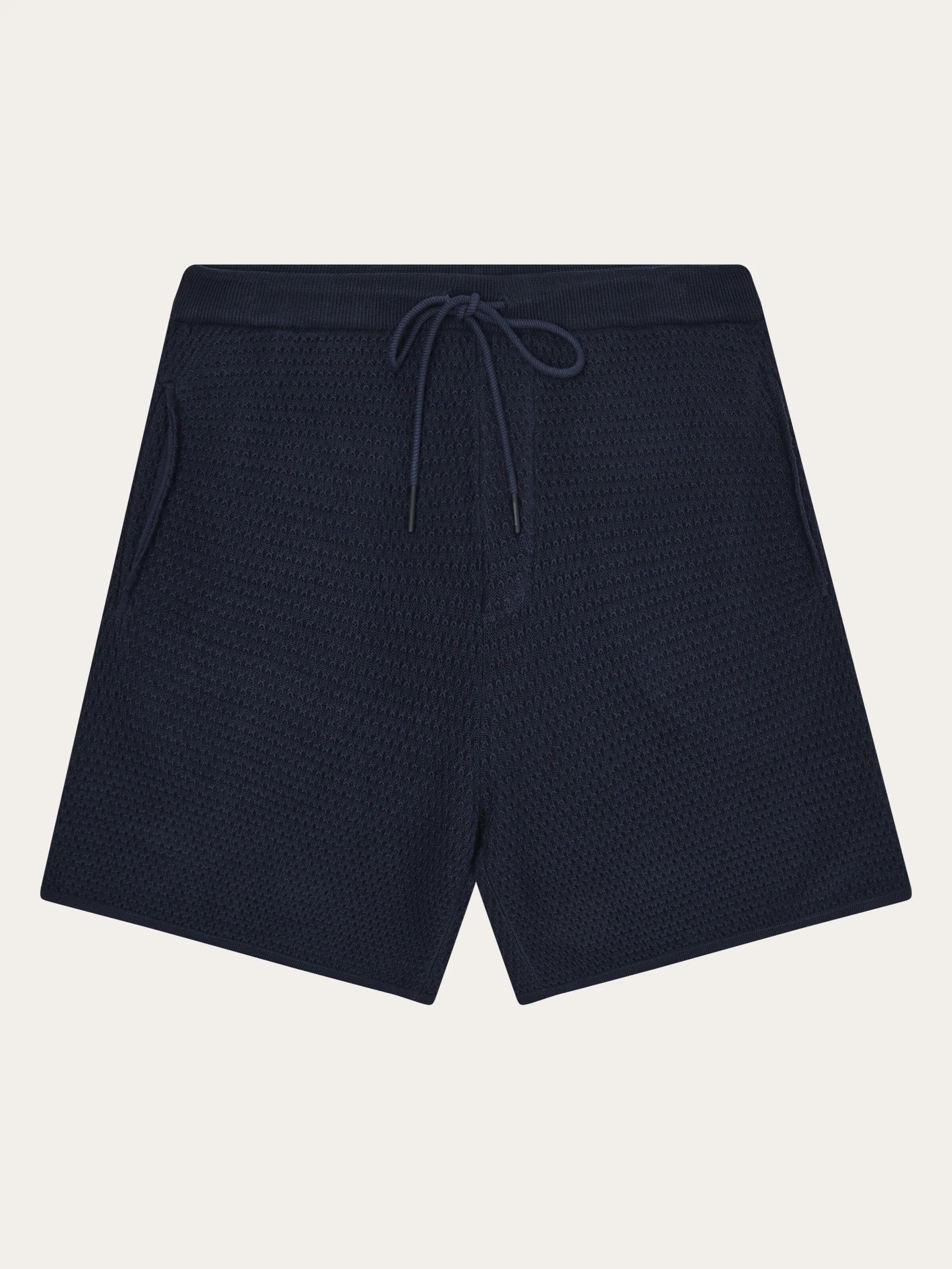 Loose knit shorts - Night Sky
