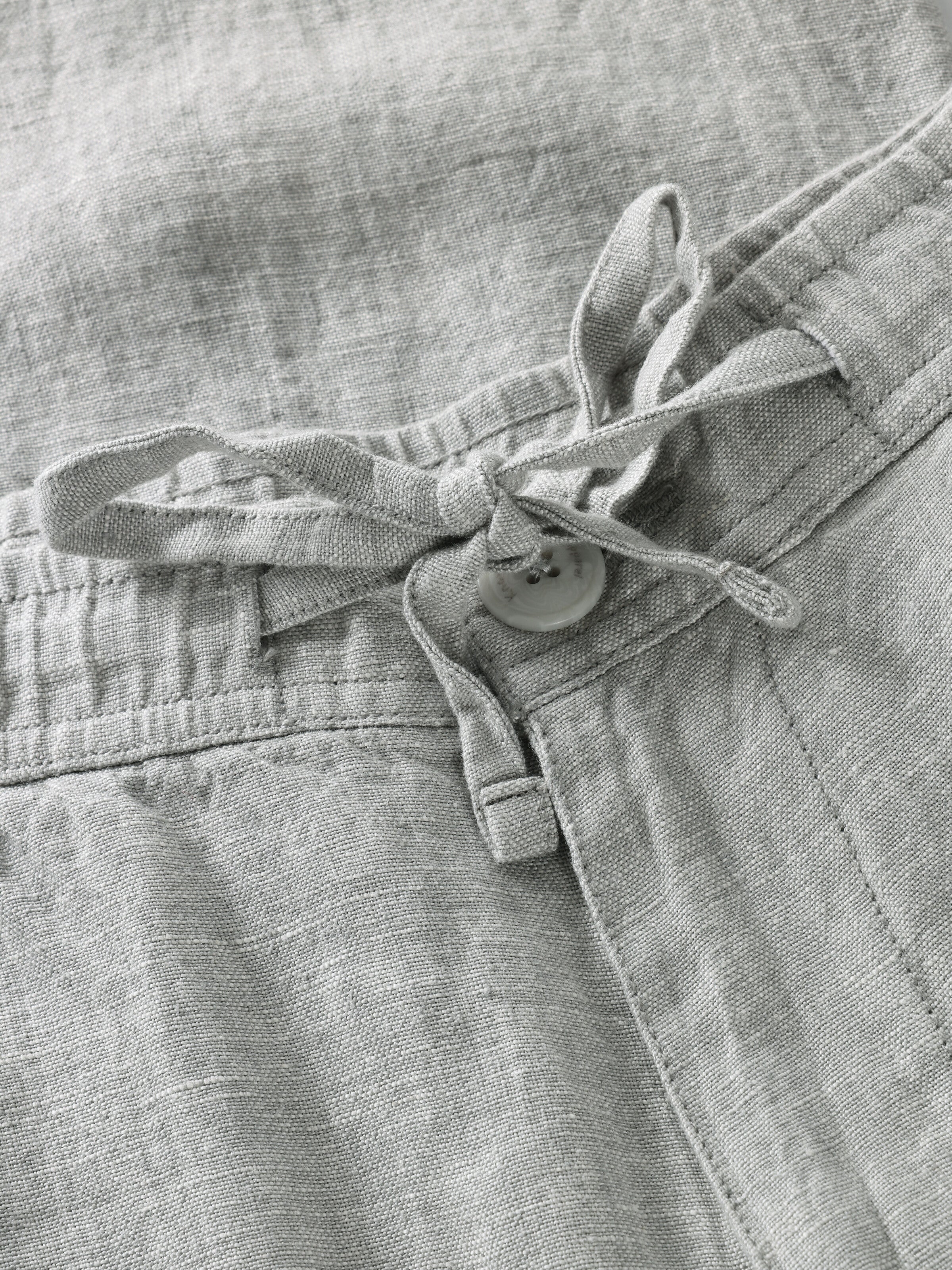 Loose linen pant - Yarndyed Ultimate Grey - Image 2