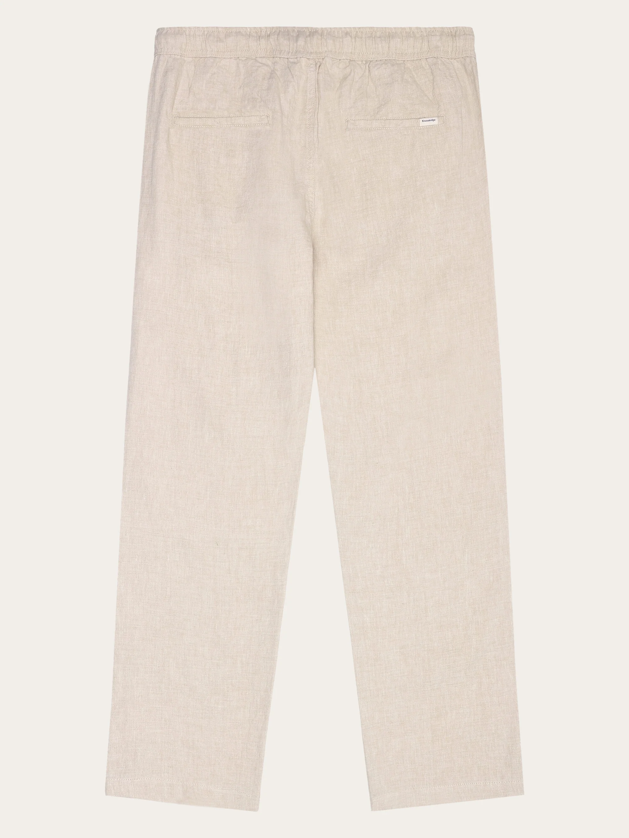 Loose linen pant - Yarndyed Light feather gray - Image 7
