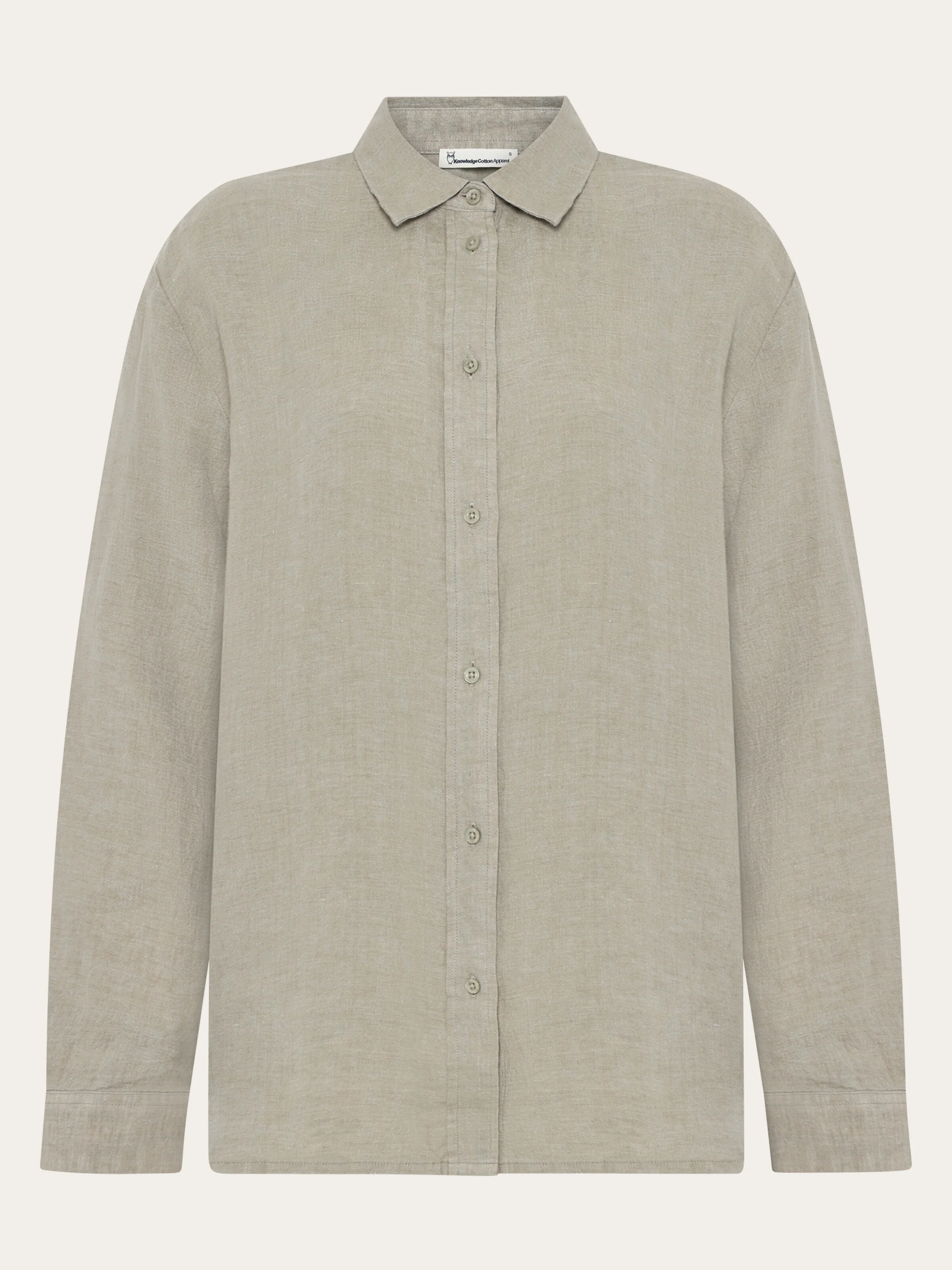 Loose linen shirt - Yarndyed Twill