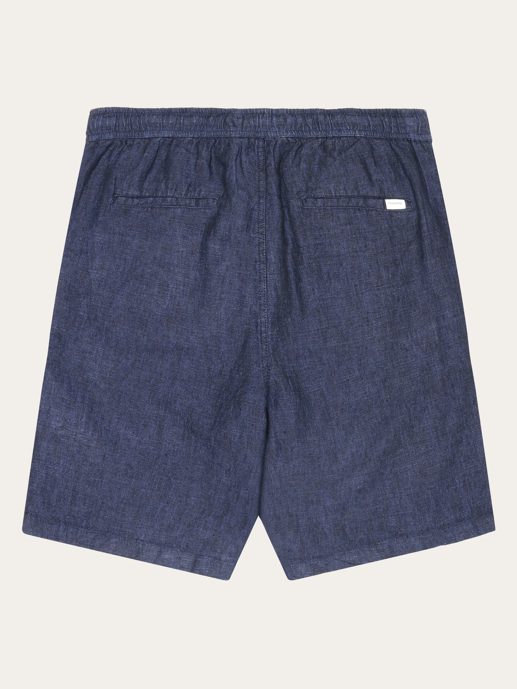 Loose Linen shorts - Yarndyed Total Eclipse - Image 3