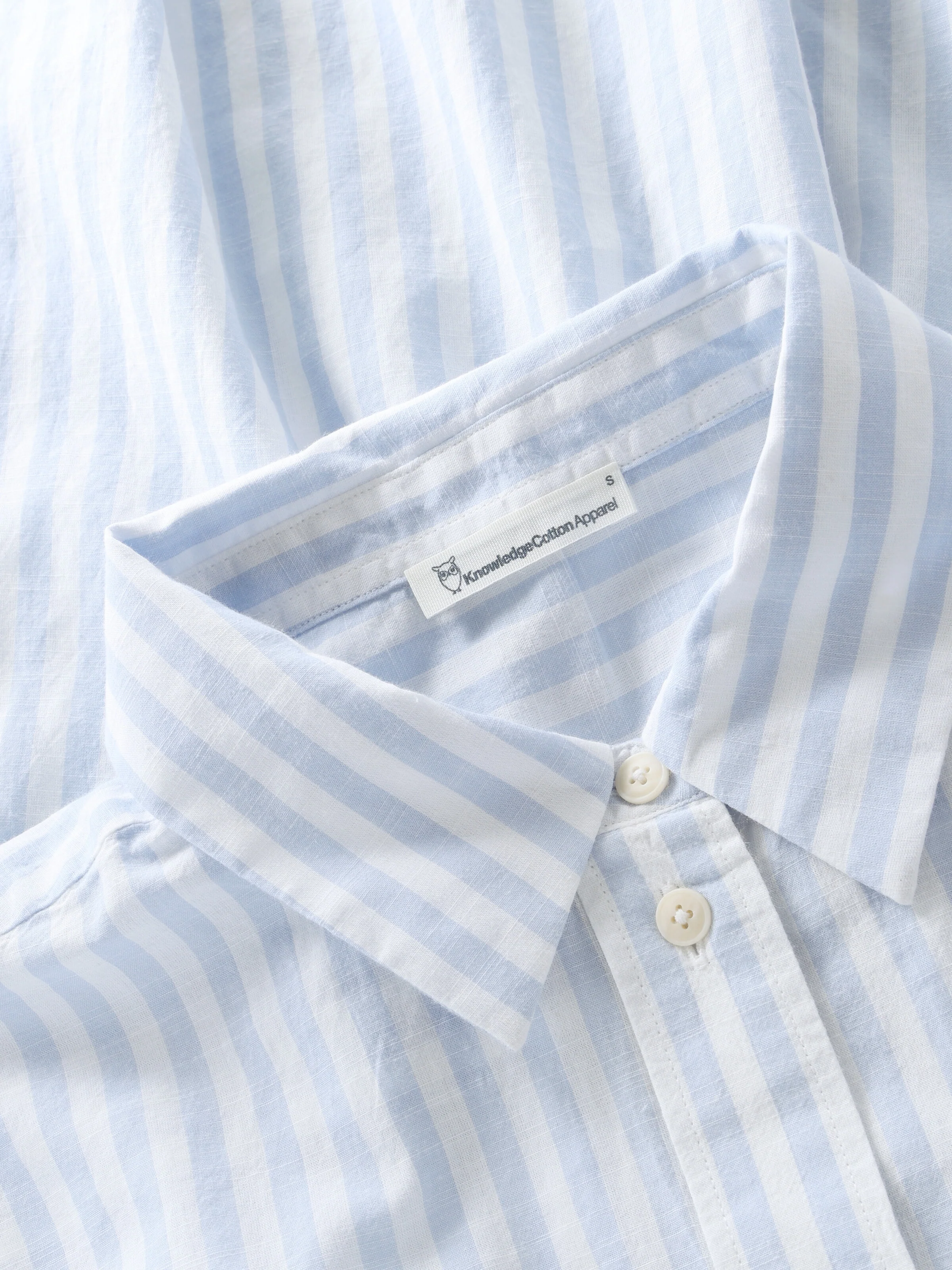 Loose stripe shirt - Blue stripe - Image 3