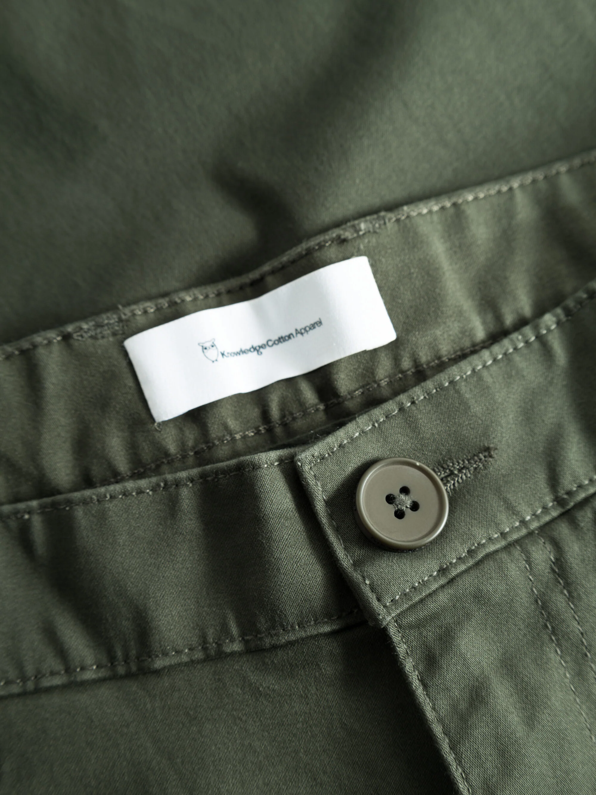 LUCA slim twill chino pants - Forest Night - Image 7
