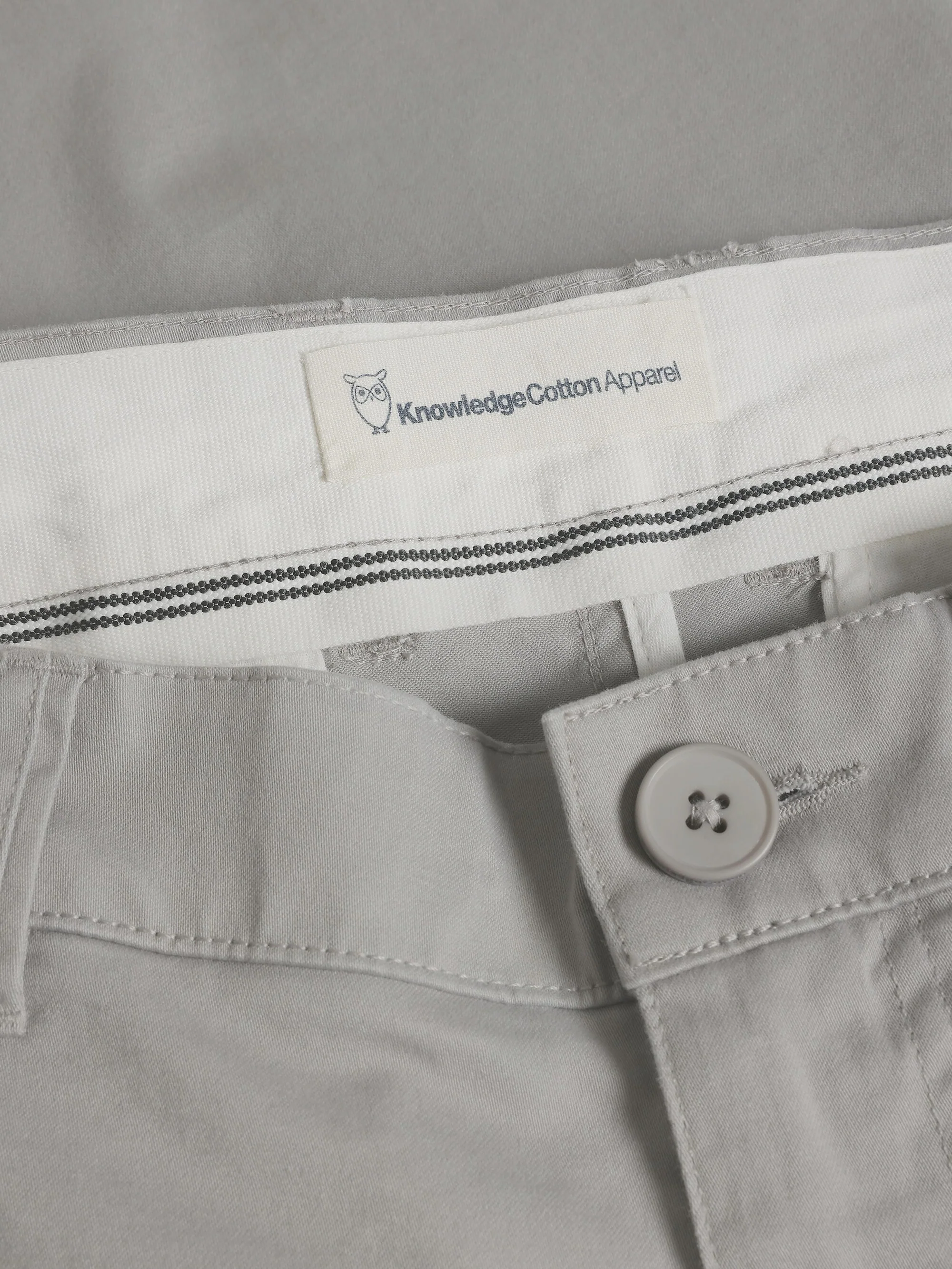 LUCA slim twill chino pants - Alloy - Image 3