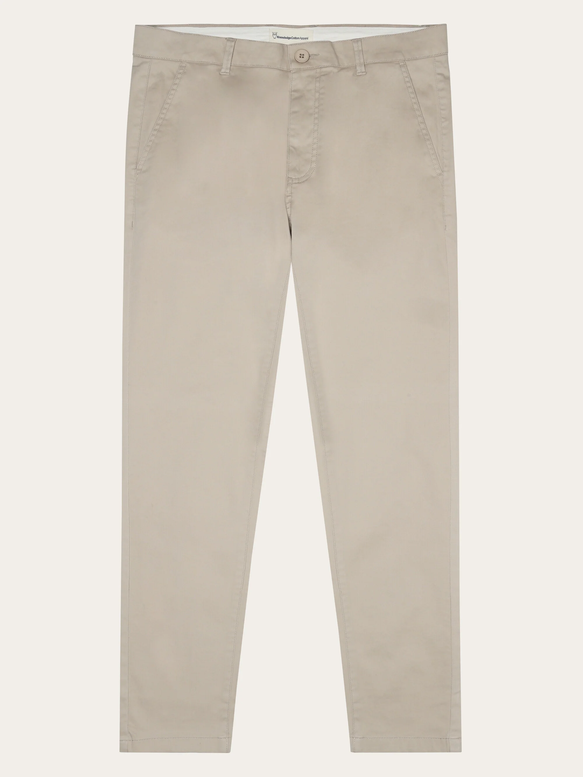 LUCA slim twill chino pants - Light feather gray