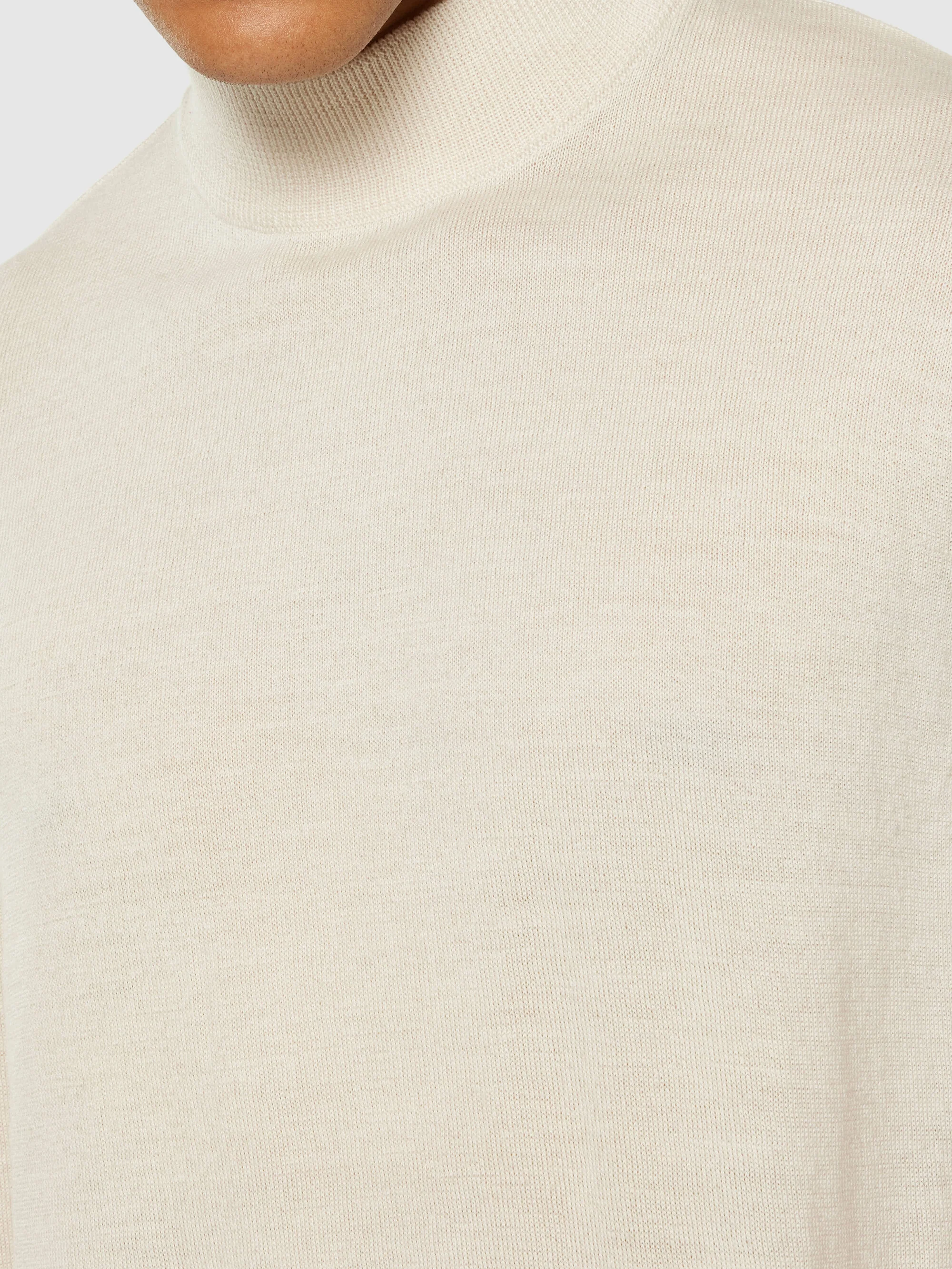 Merino mock neck - RWS - Kelp - Image 5