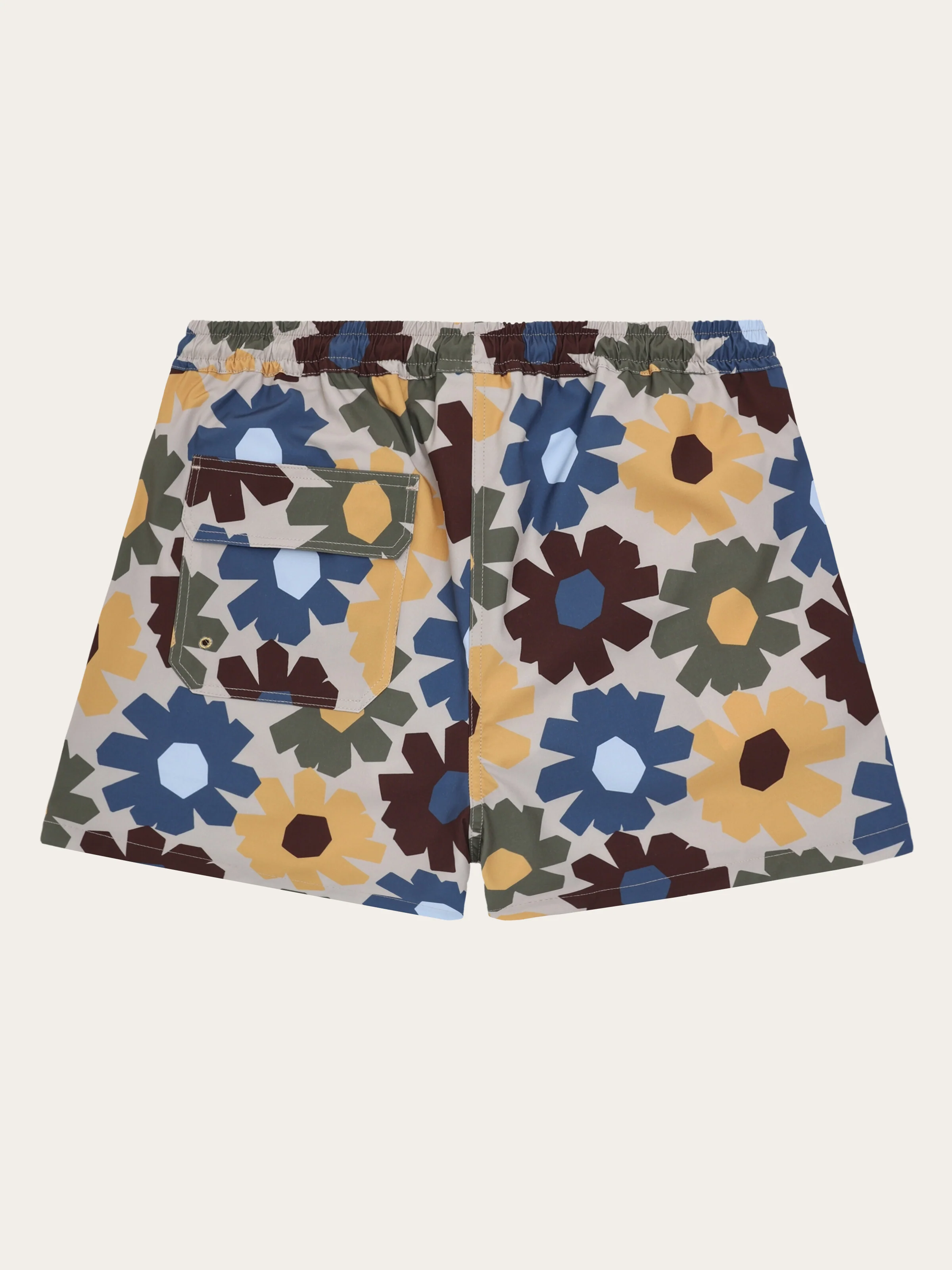 Mid-thigh print swimshorts - Multi color AOP - Image 5